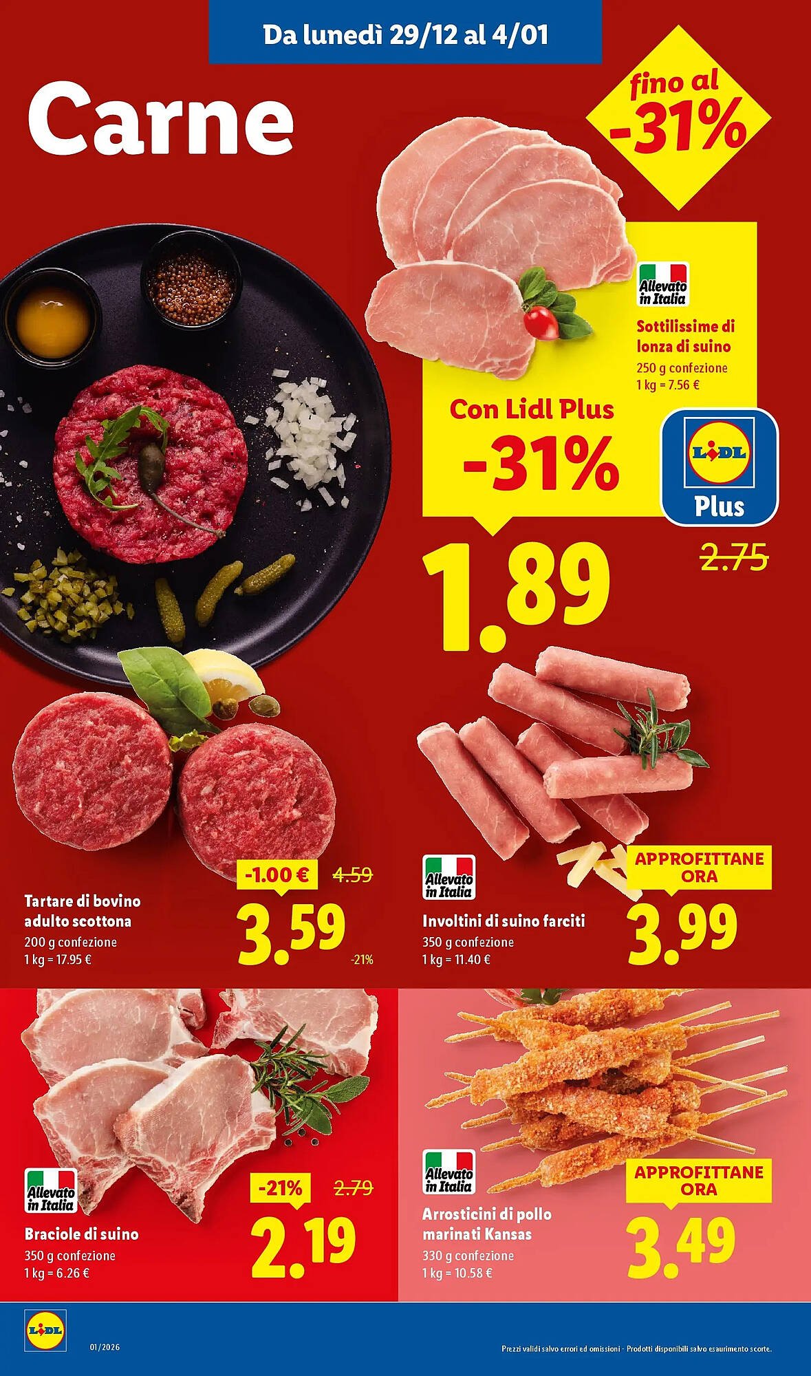 Volantino Lidl (2025-12-28 - 2026-01-01)