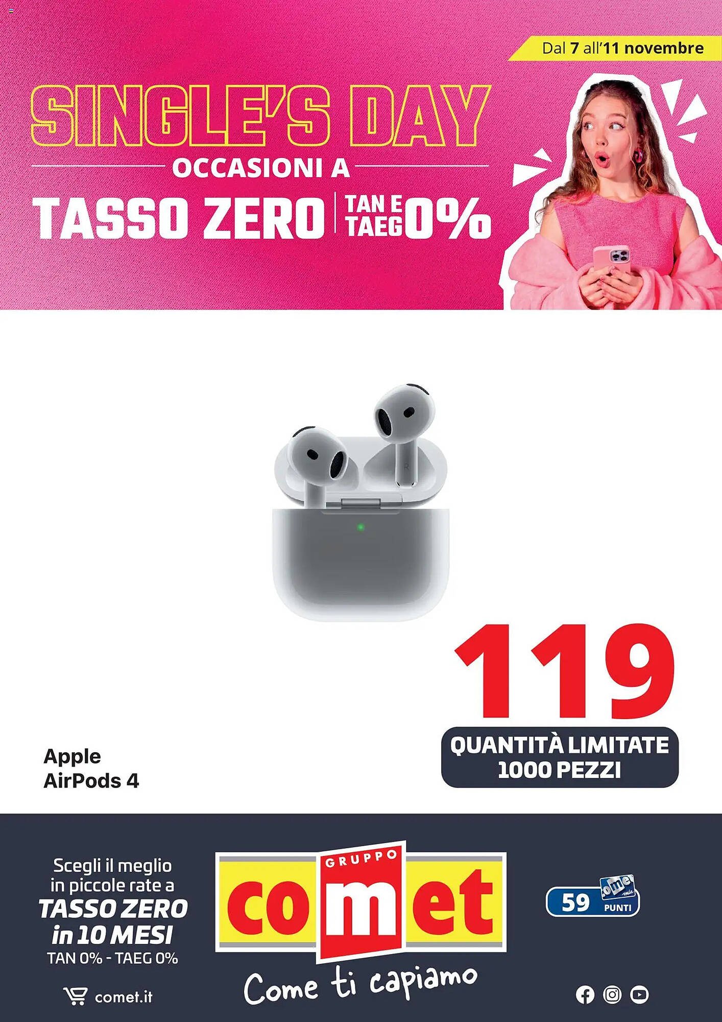 Volantino Comet (2025-11-07 - 2025-11-11)