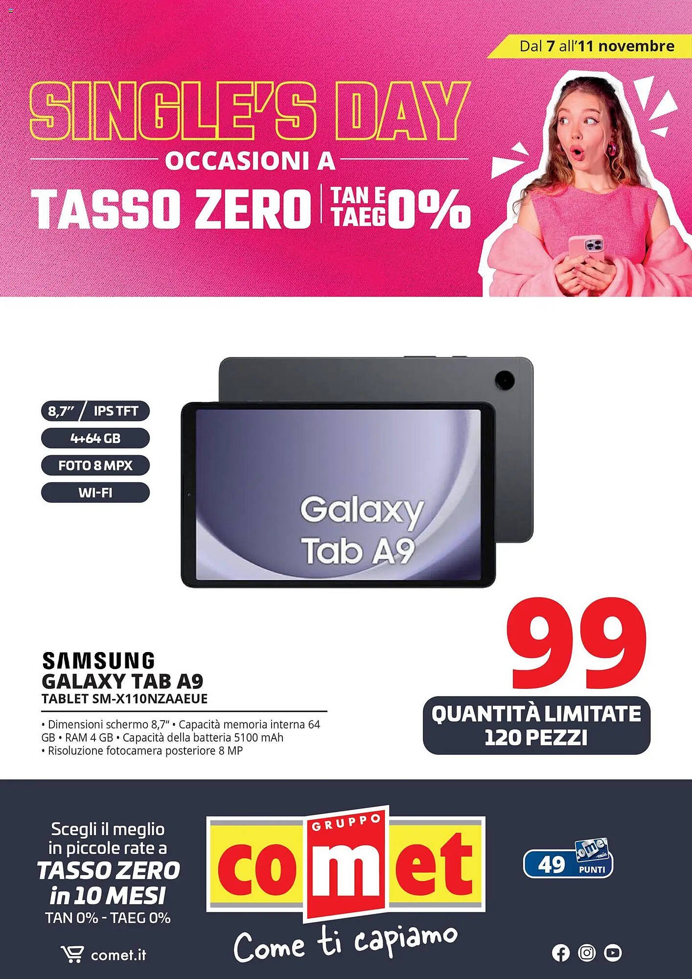 Volantino Comet (2025-11-07 - 2025-11-11)