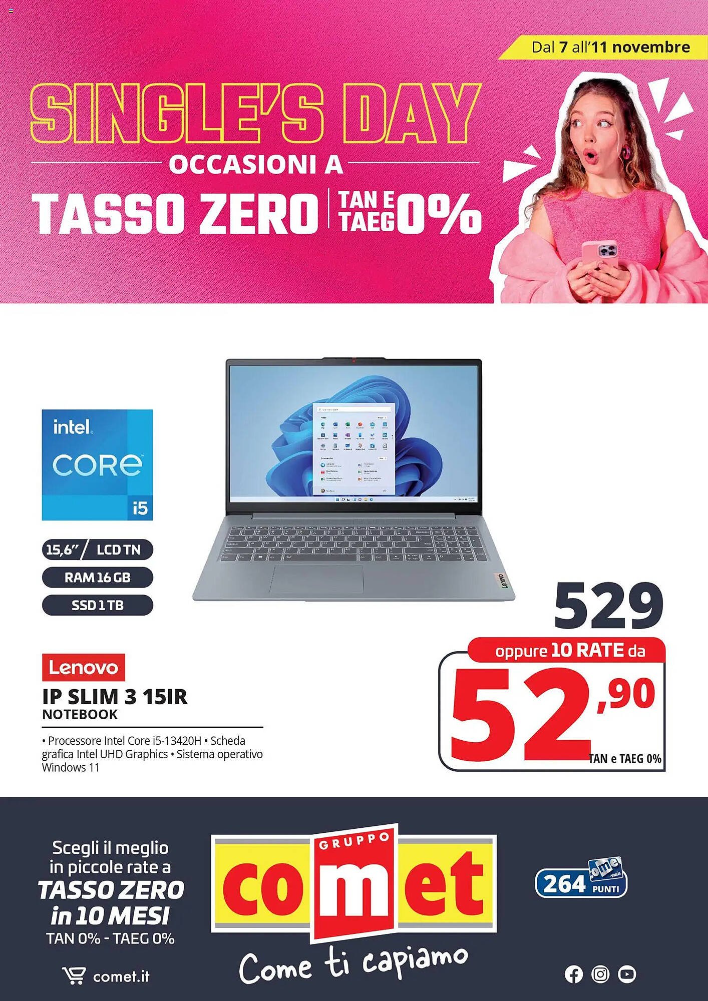 Volantino Comet (2025-11-07 - 2025-11-11)