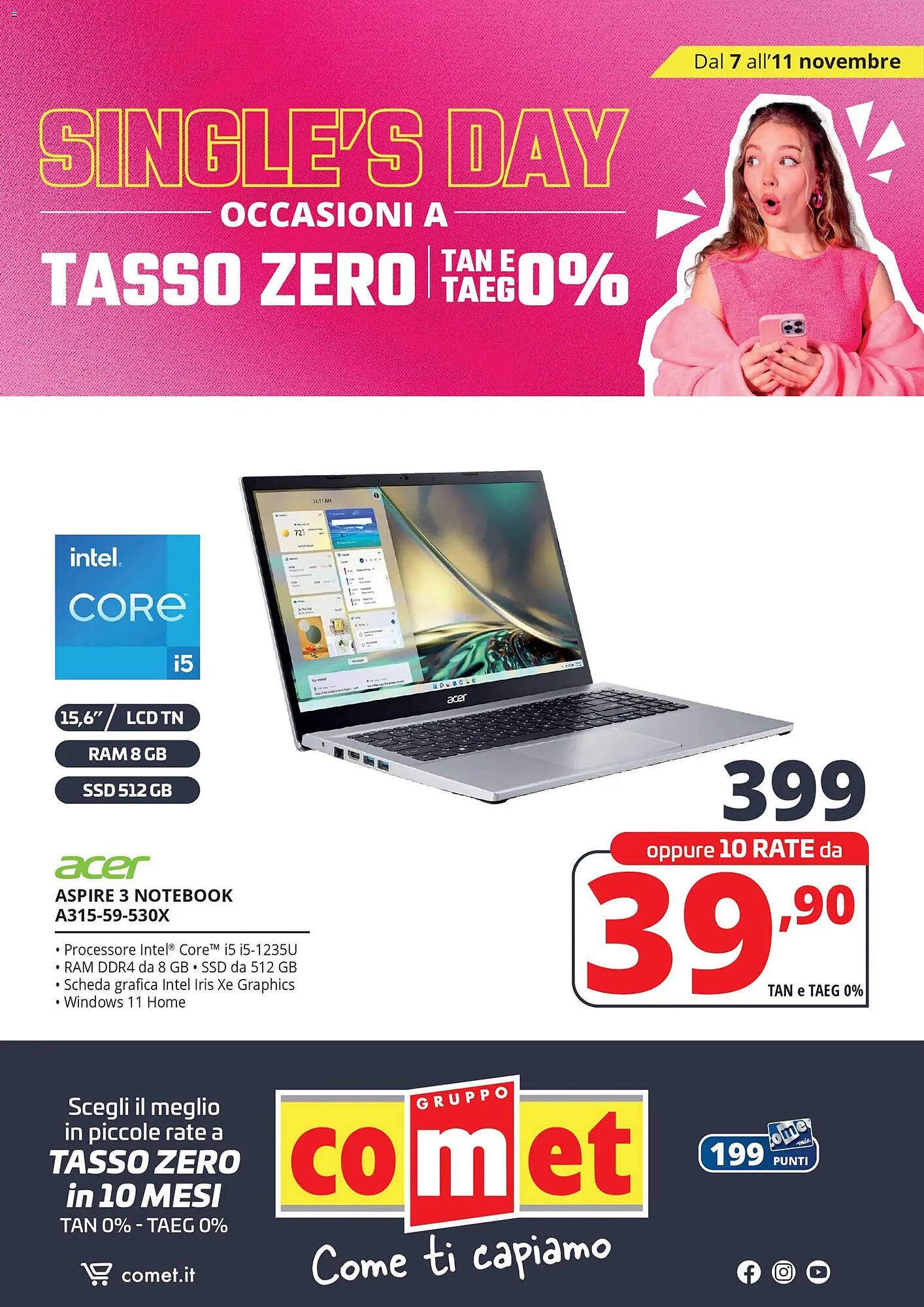 Volantino Comet (2025-11-07 - 2025-11-11)
