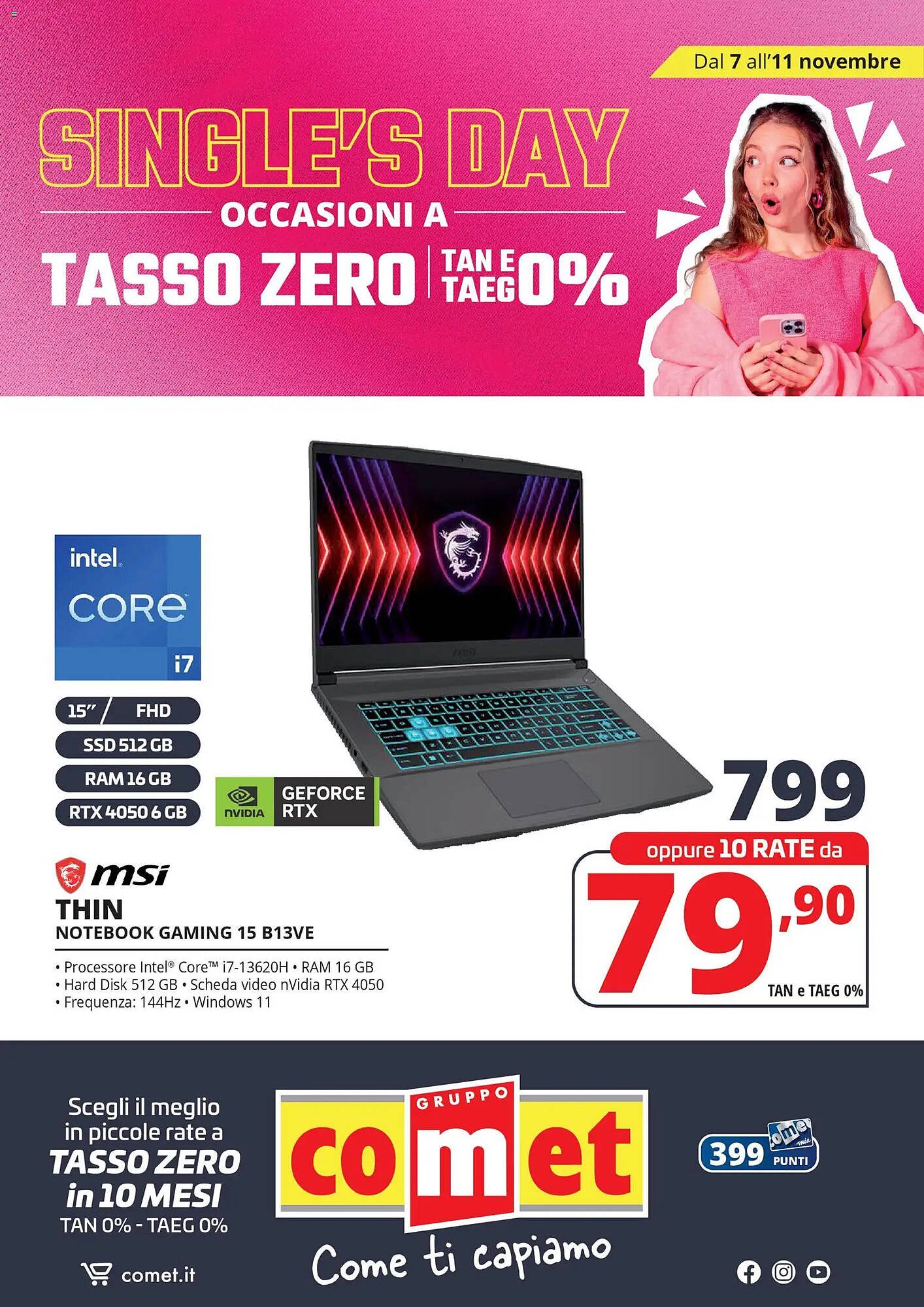 Volantino Comet (2025-11-07 - 2025-11-11)