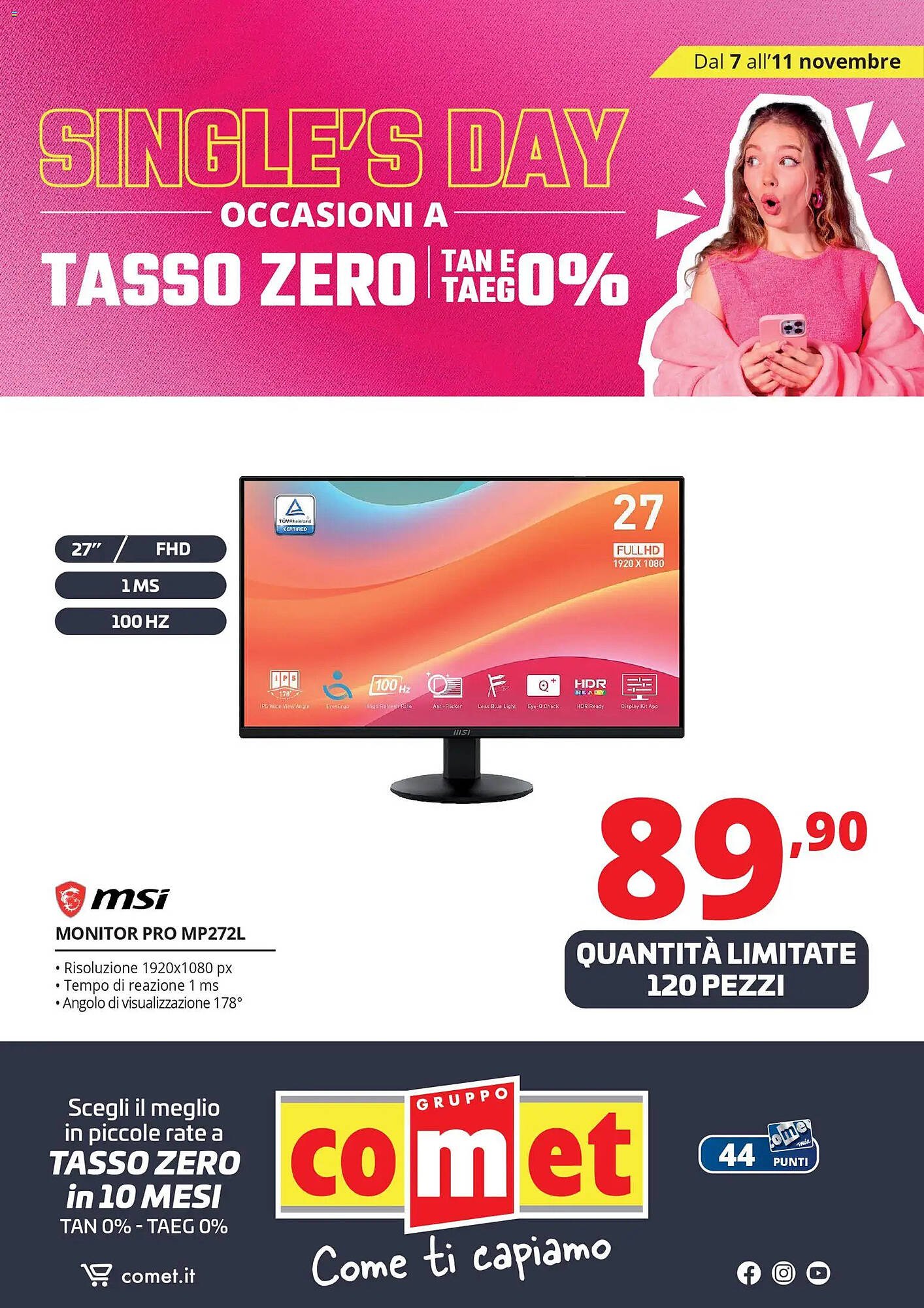 Volantino Comet (2025-11-07 - 2025-11-11)