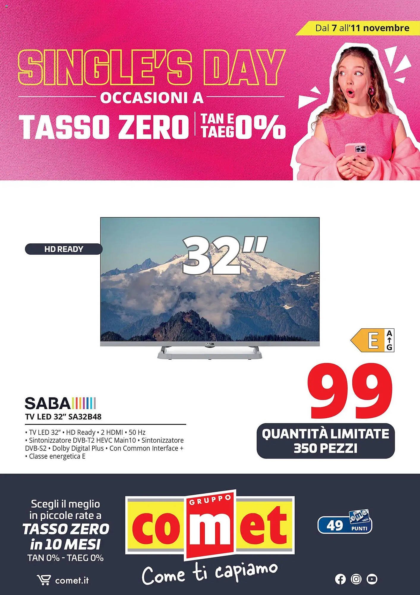 Volantino Comet (2025-11-07 - 2025-11-11)