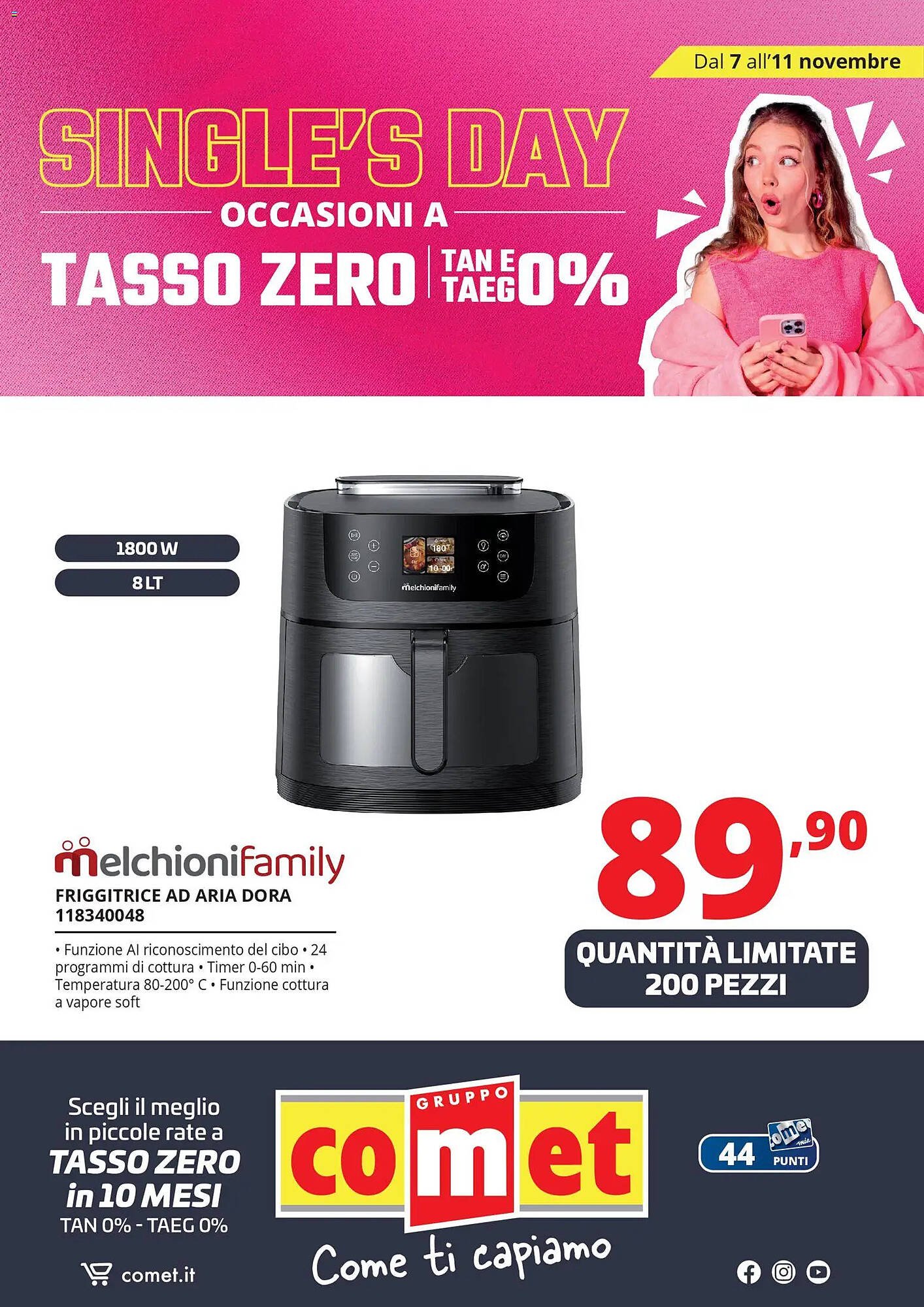 Volantino Comet (2025-11-07 - 2025-11-11)