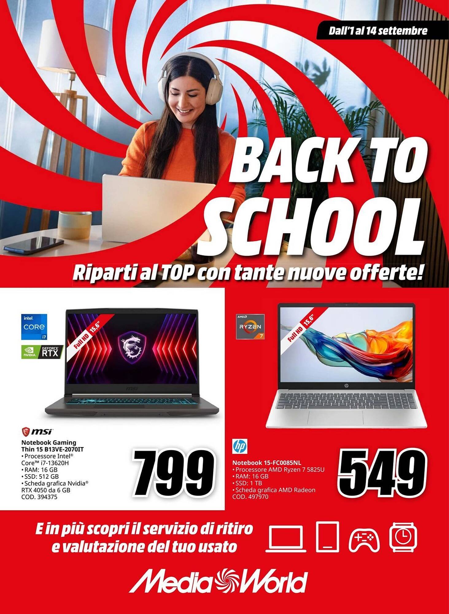 Volantino MediaWorld (2025-09-03 - 2025-09-14)