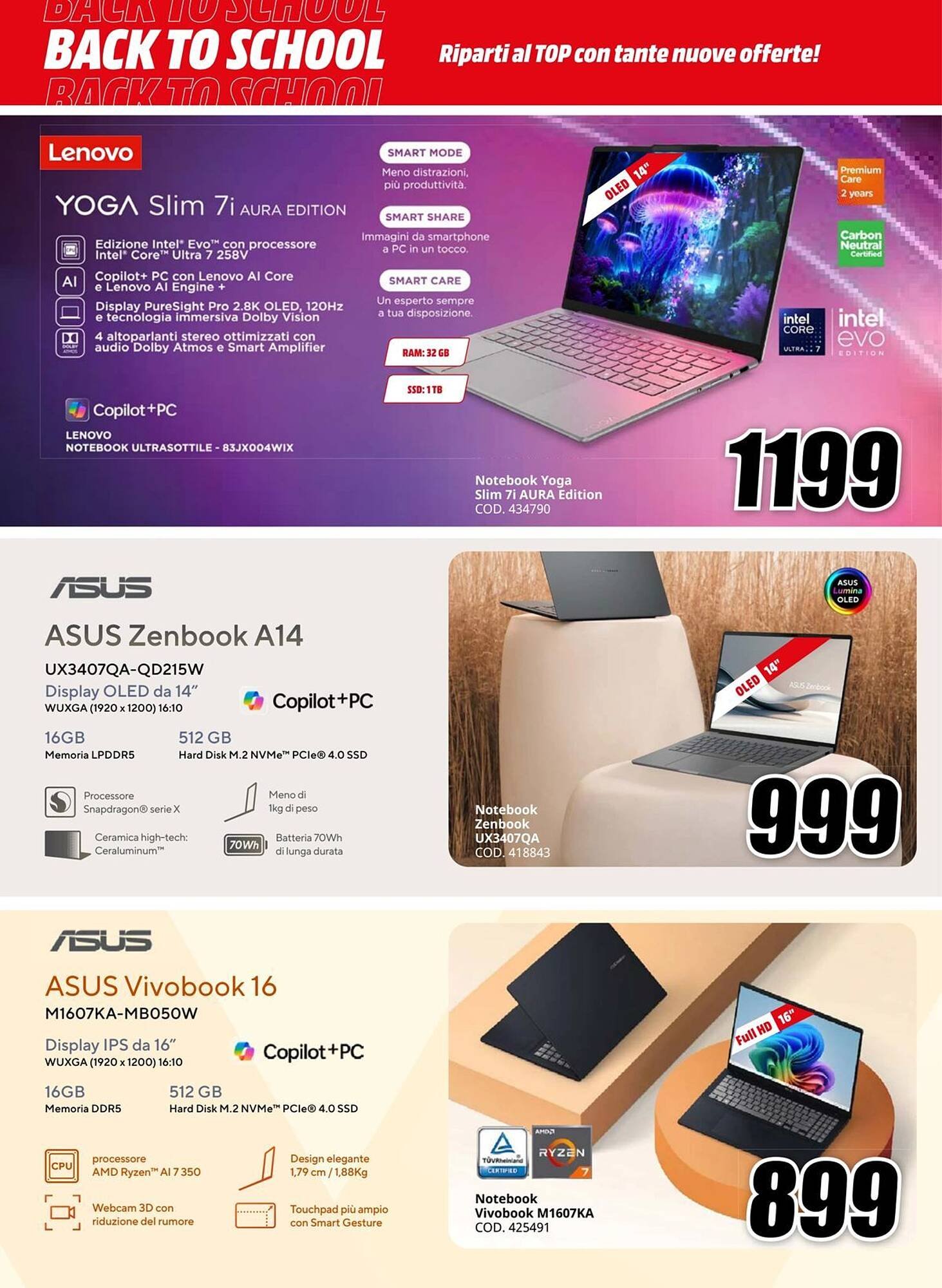 Volantino MediaWorld (2025-09-03 - 2025-09-14)