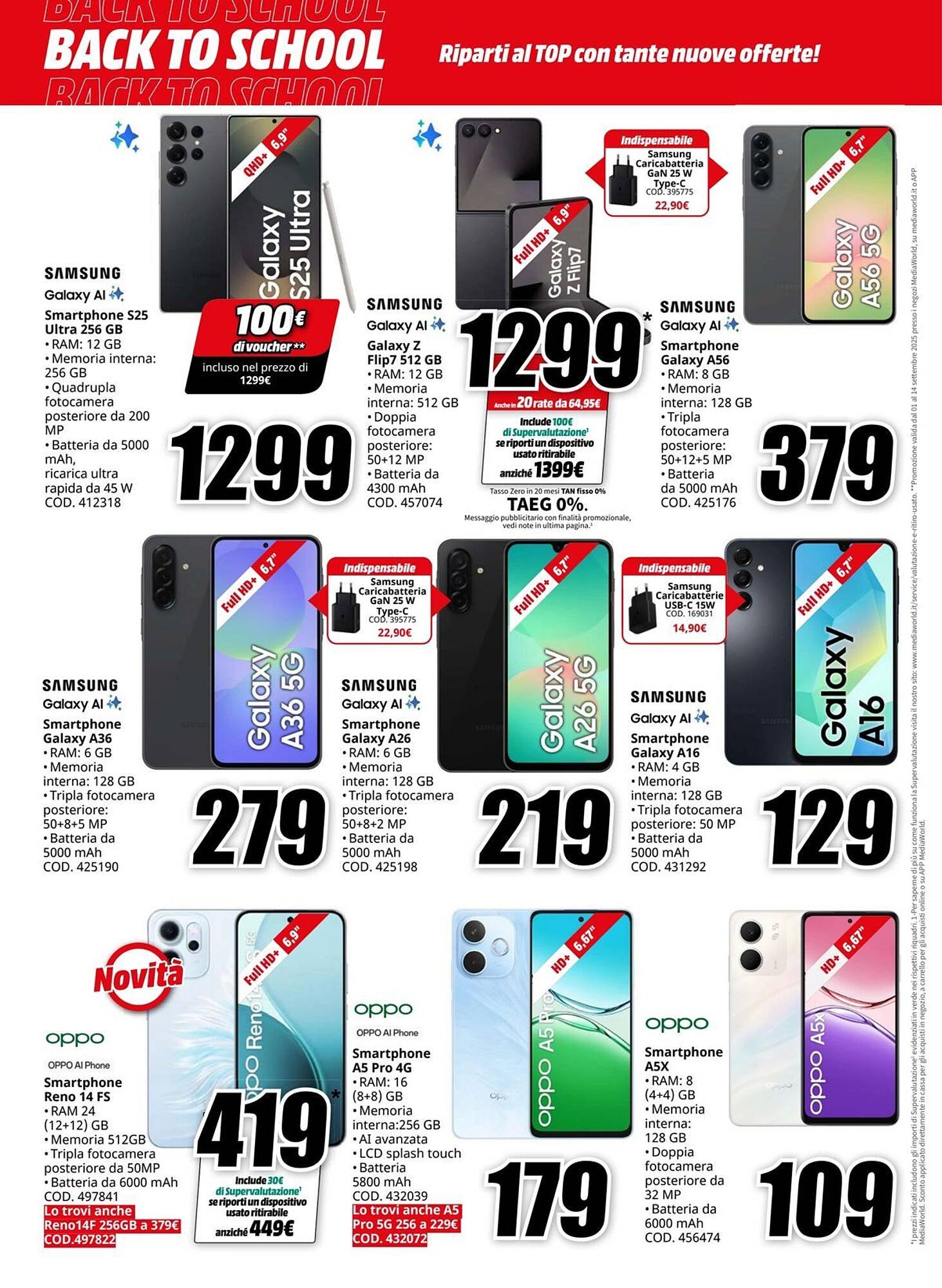 Volantino MediaWorld (2025-09-03 - 2025-09-14)