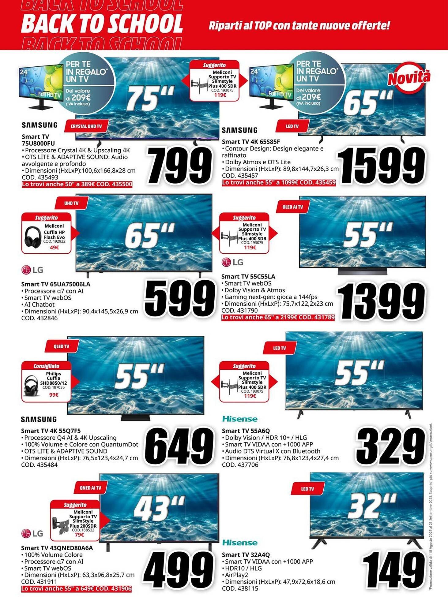 Volantino MediaWorld (2025-09-03 - 2025-09-14)
