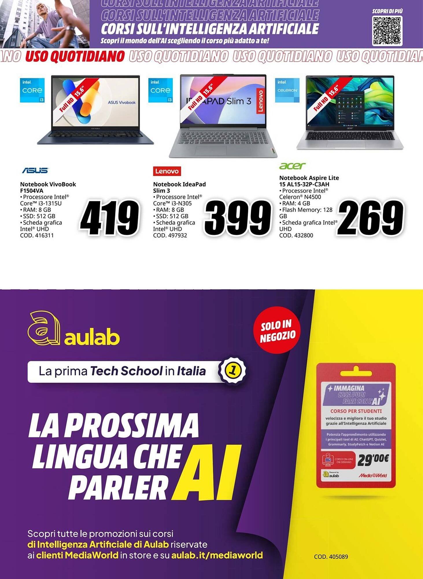 Volantino MediaWorld (2025-09-03 - 2025-09-14)