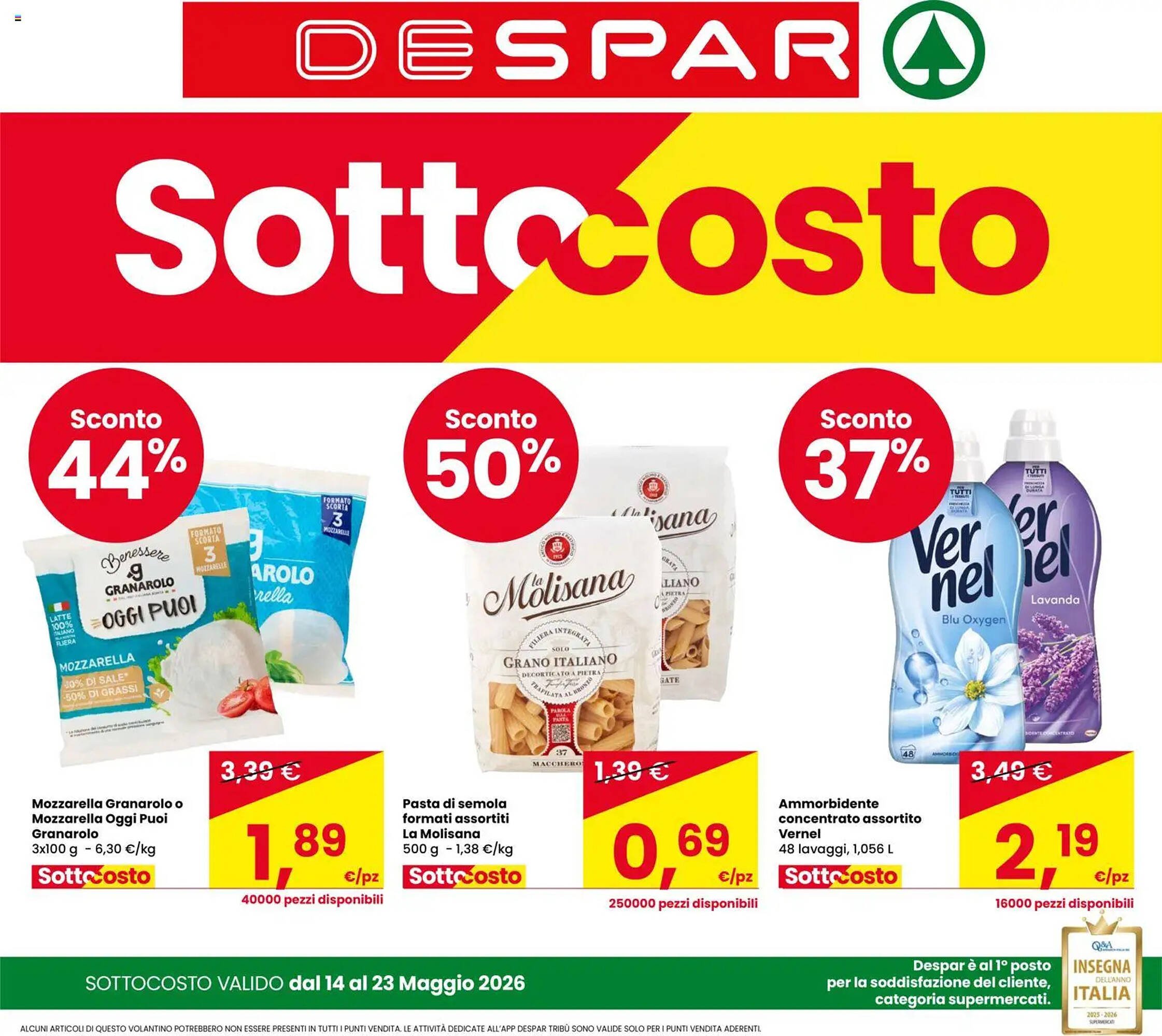 Volantino Despar (2026-05-14 - 2026-05-23)