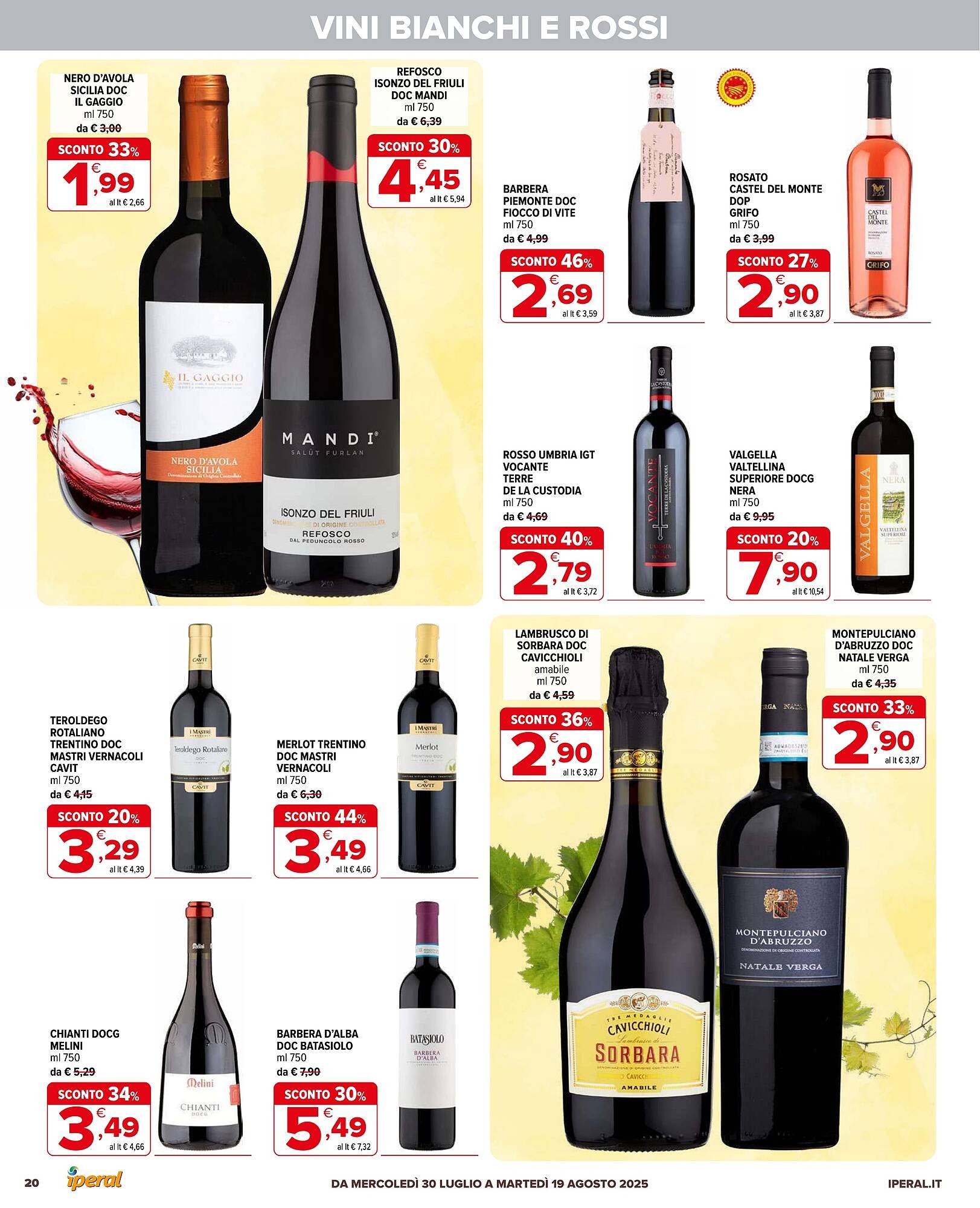 Volantino Iperal (2025-07-30 - 2025-08-19)