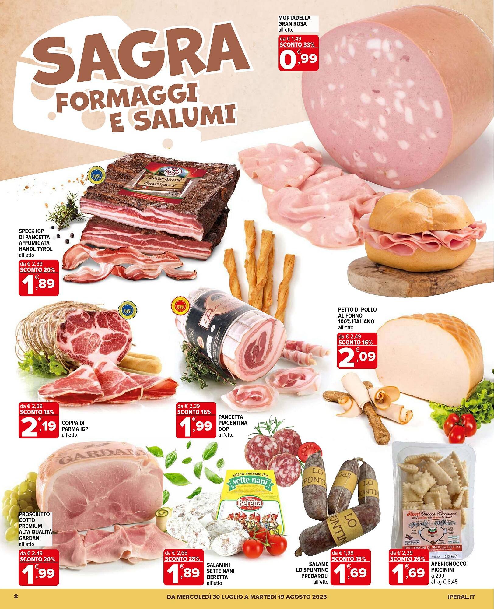 Volantino Iperal (2025-07-30 - 2025-08-19)