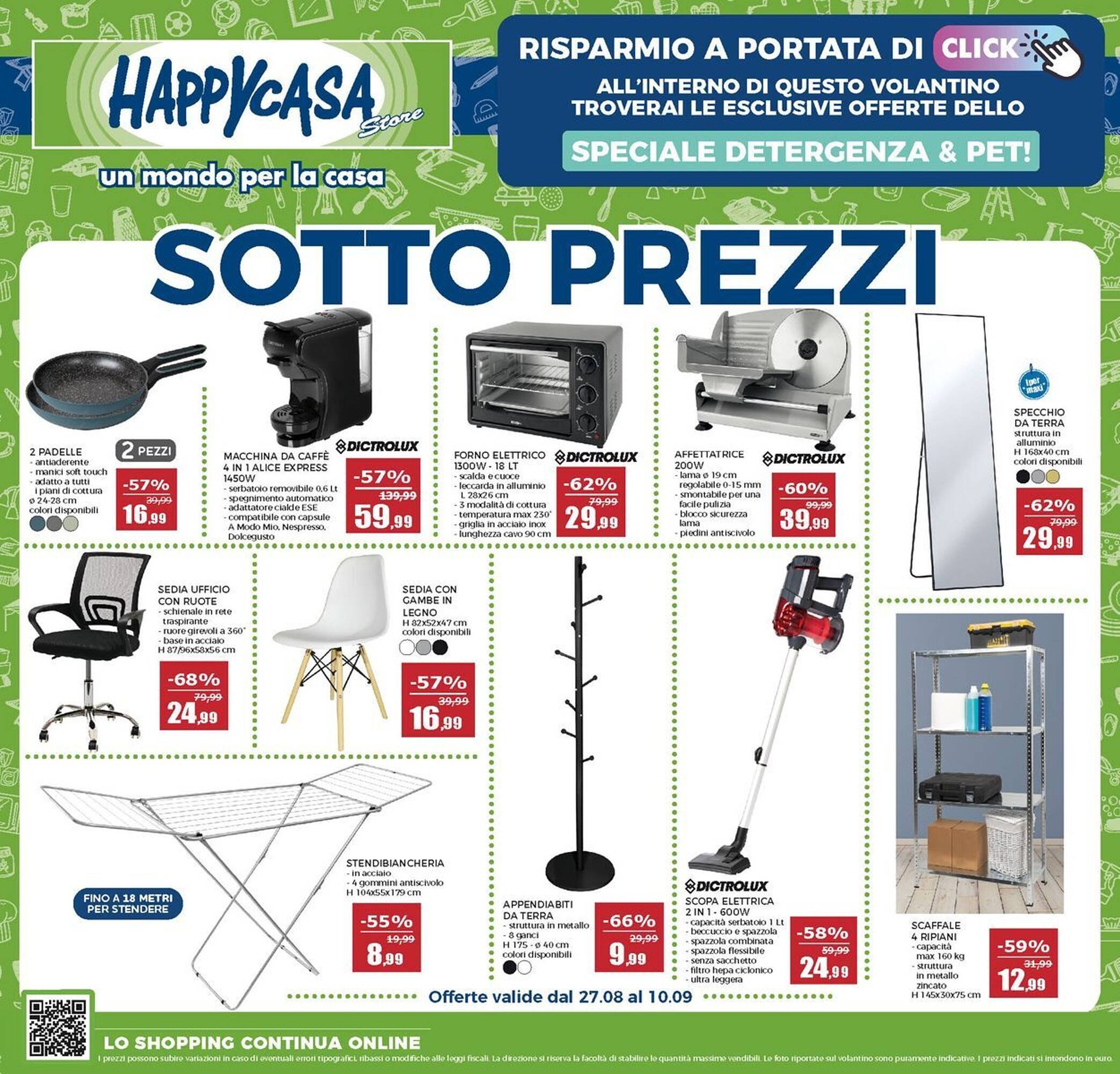 Volantino Happy Casa (2025-08-25 - 2025-09-10)