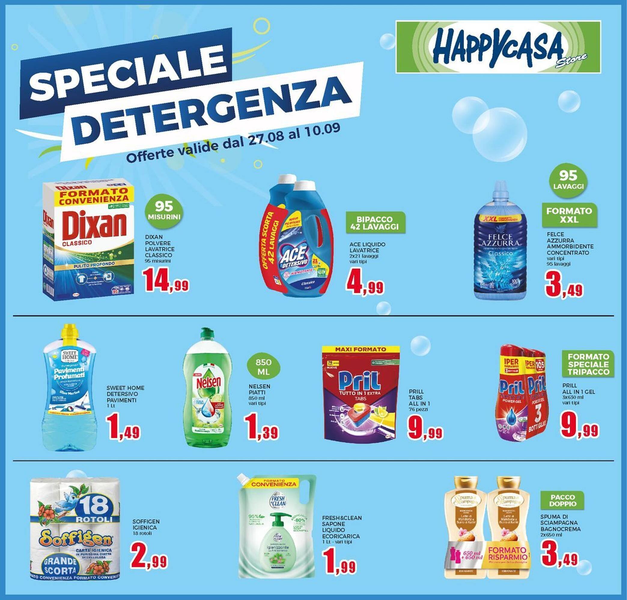 Volantino Happy Casa (2025-08-25 - 2025-09-10)