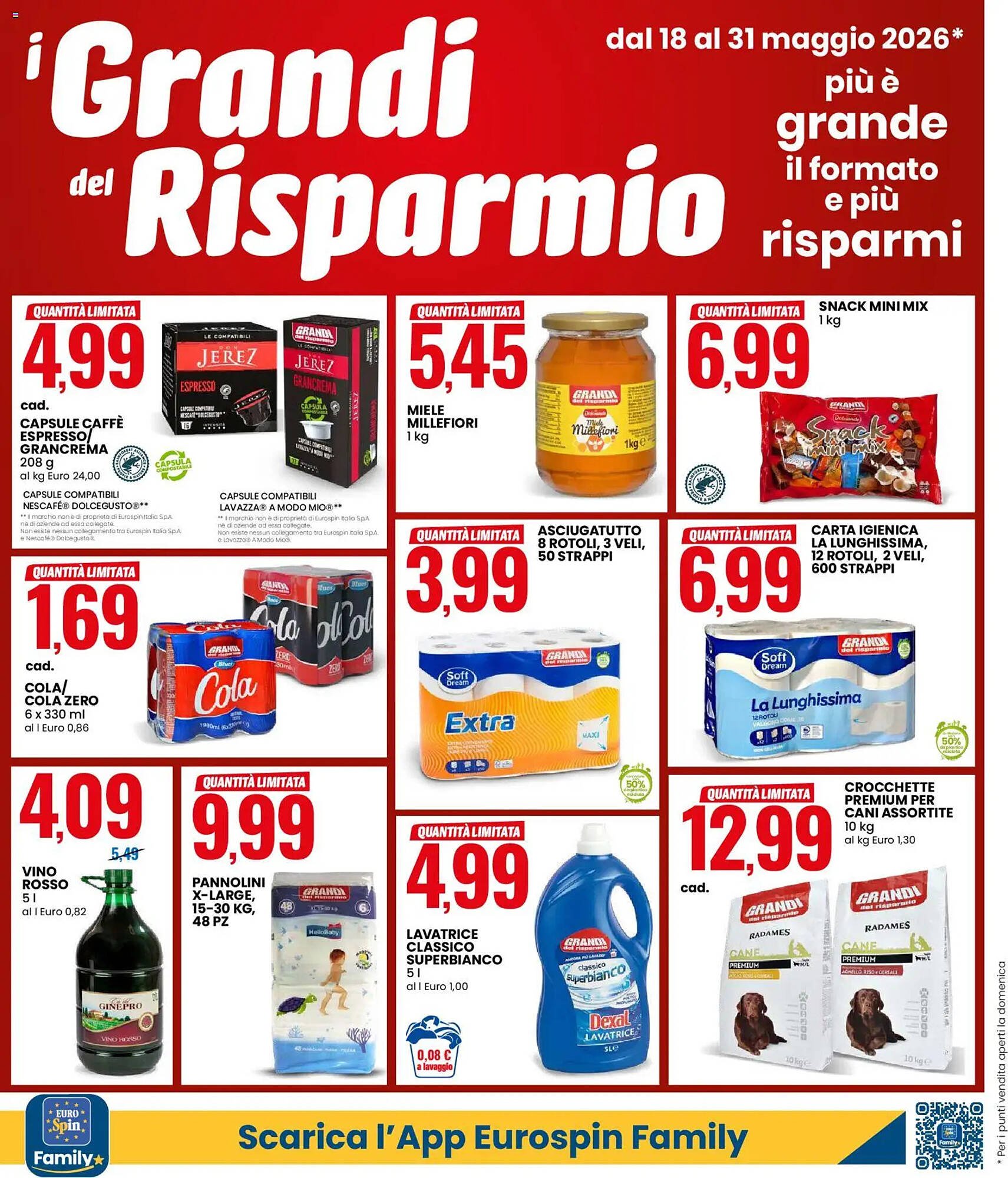Volantino Eurospin (2026-05-18 - 2026-05-31)