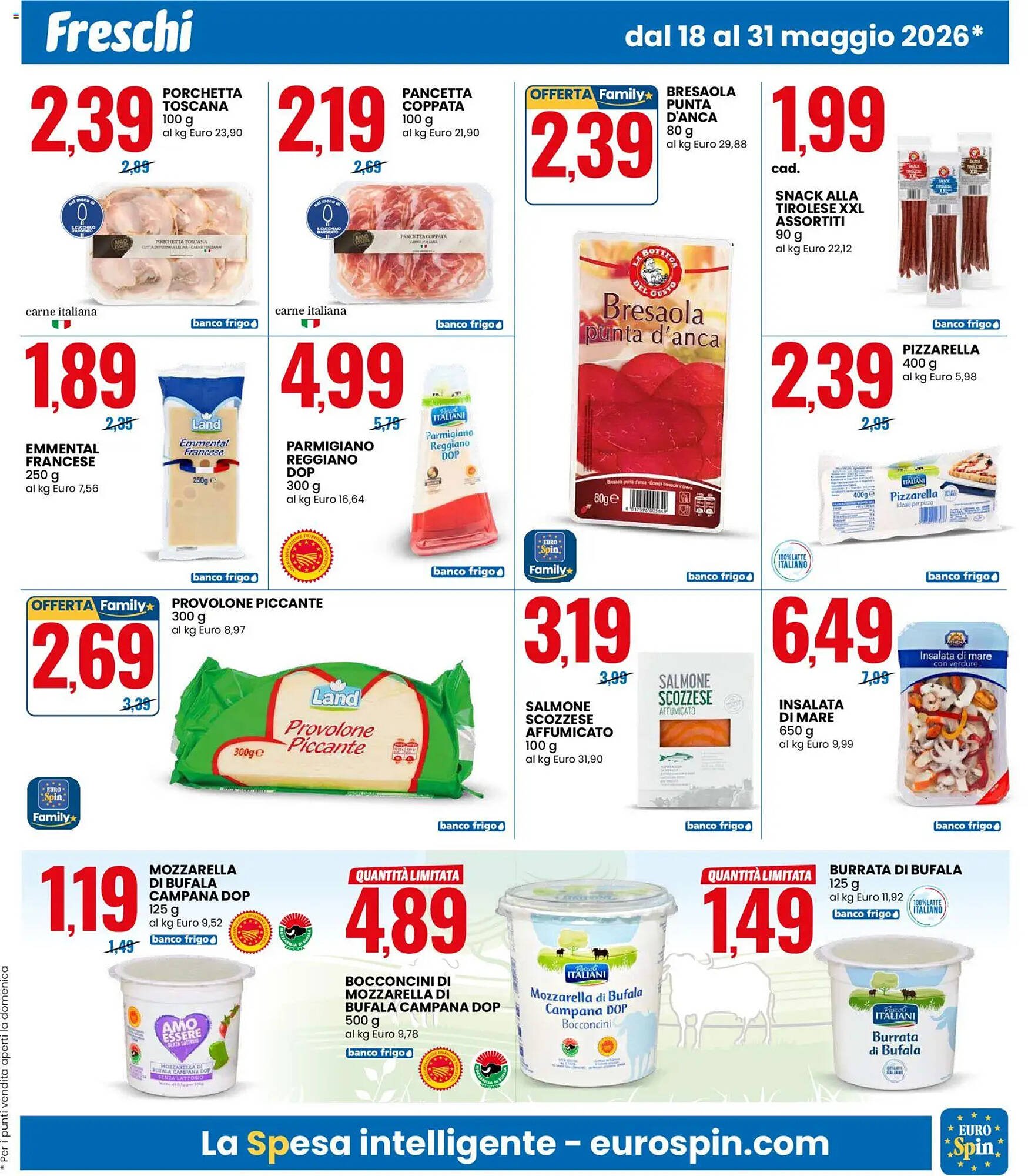 Volantino Eurospin (2026-05-18 - 2026-05-31)
