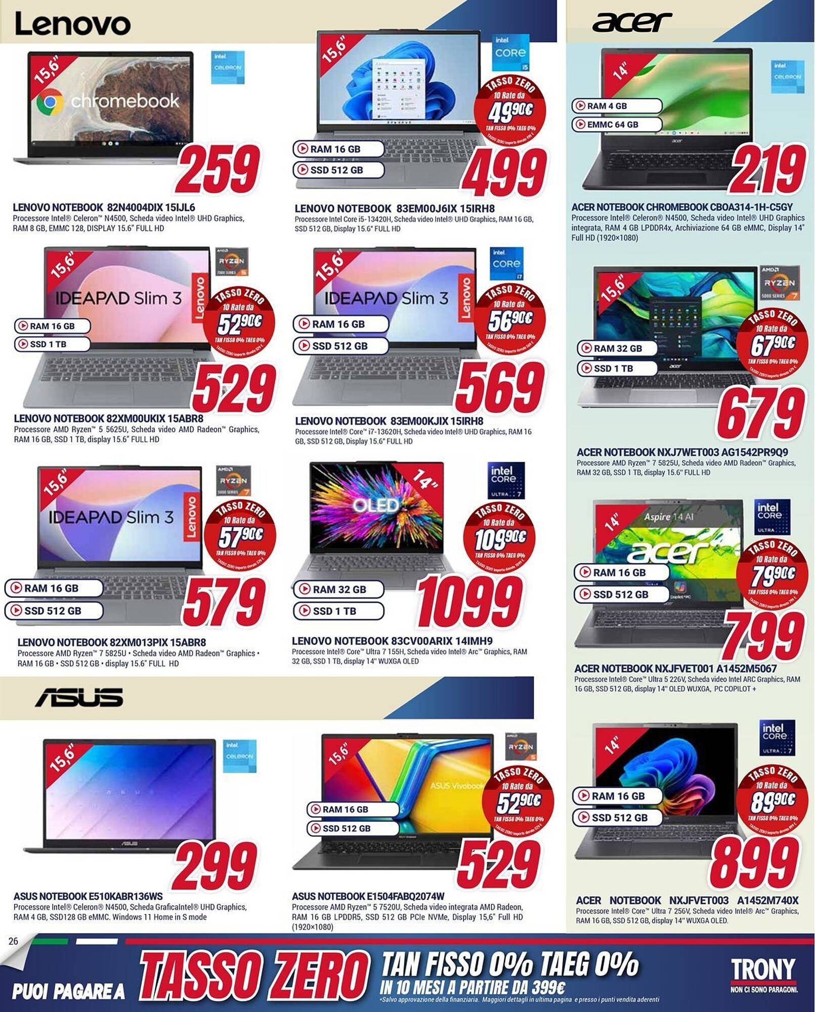 Volantino Trony (2026-01-15 - 2026-02-04)