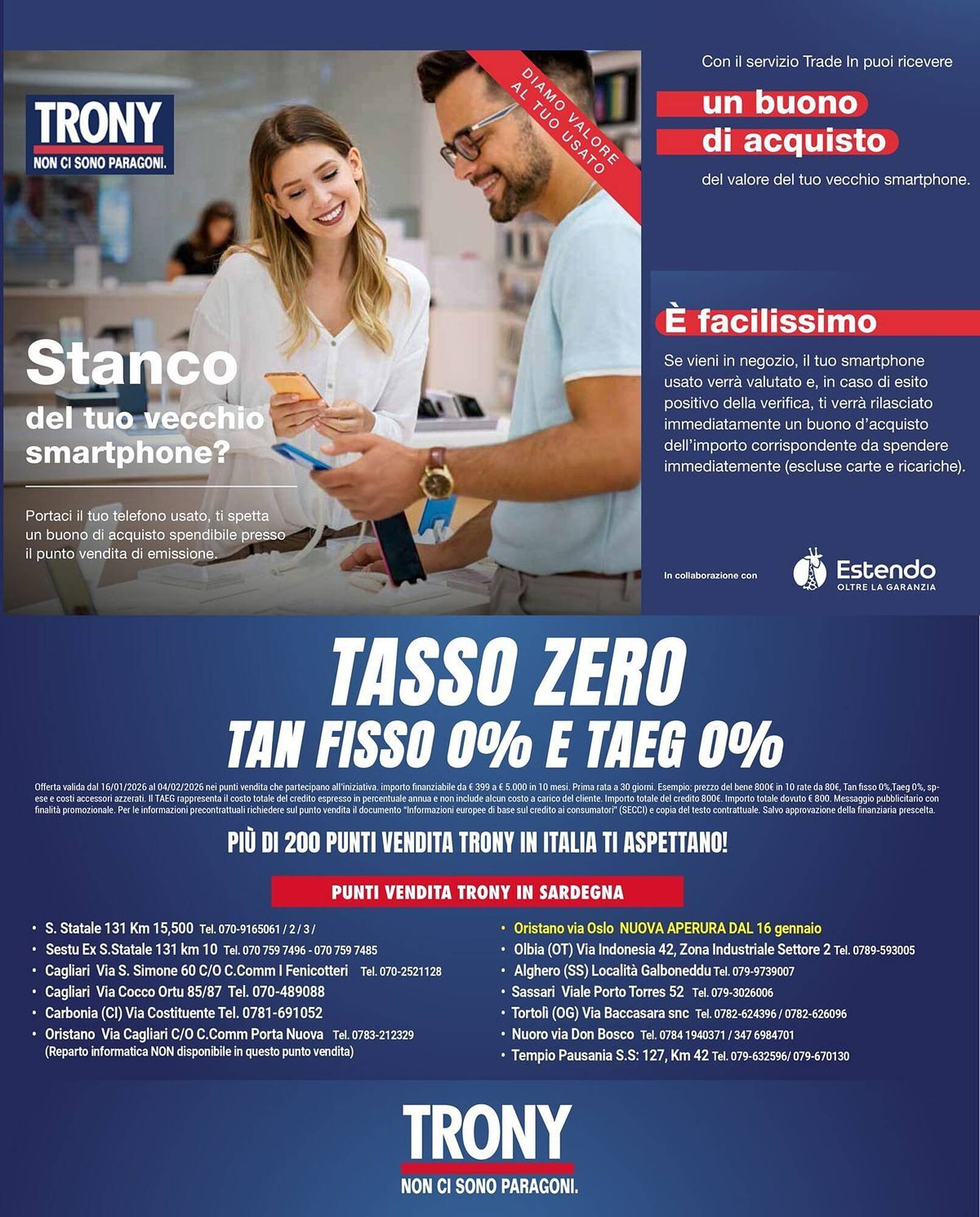 Volantino Trony (2026-01-15 - 2026-02-04)
