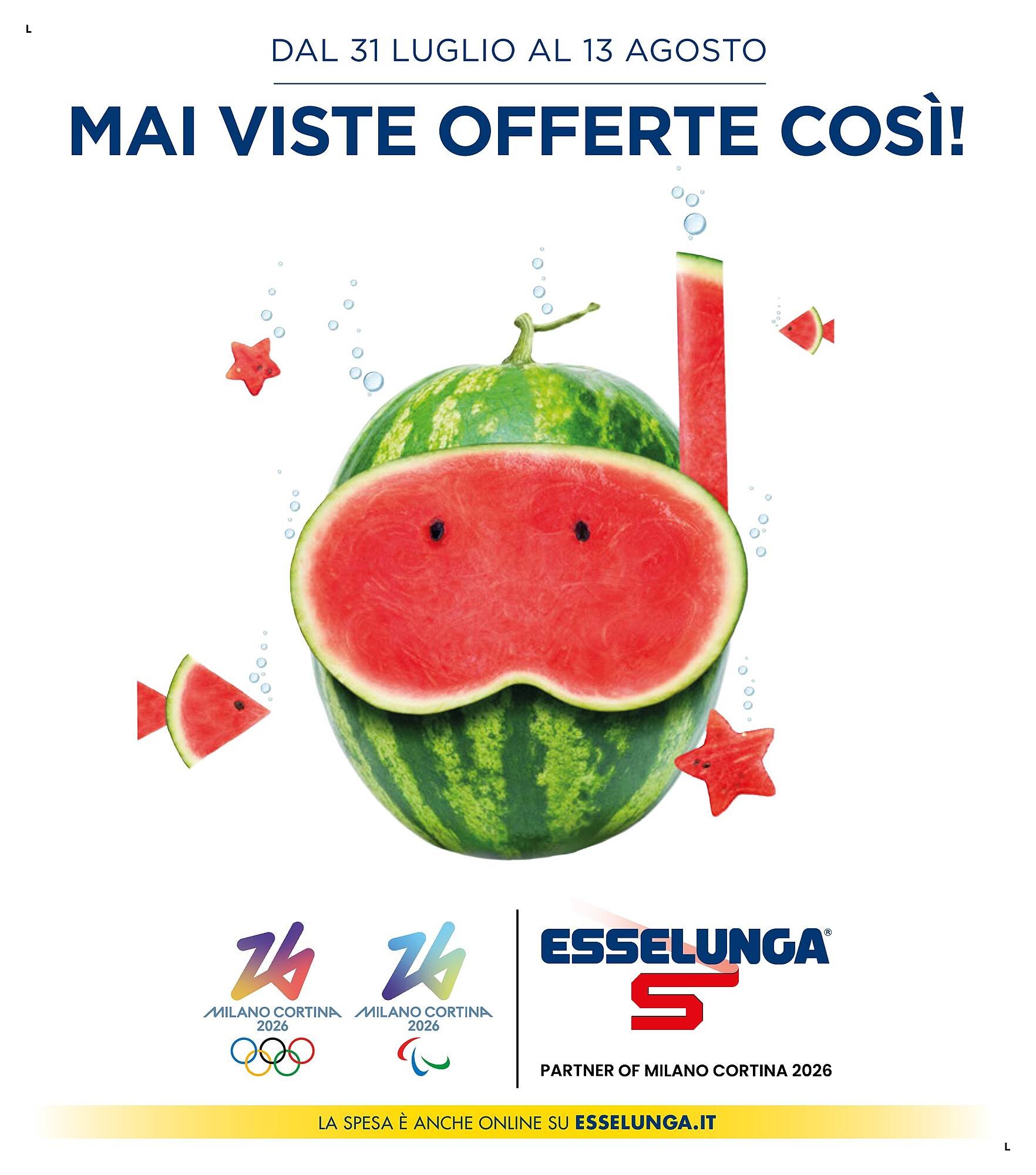 Volantino Esselunga (2025-07-31 - 2025-08-13)