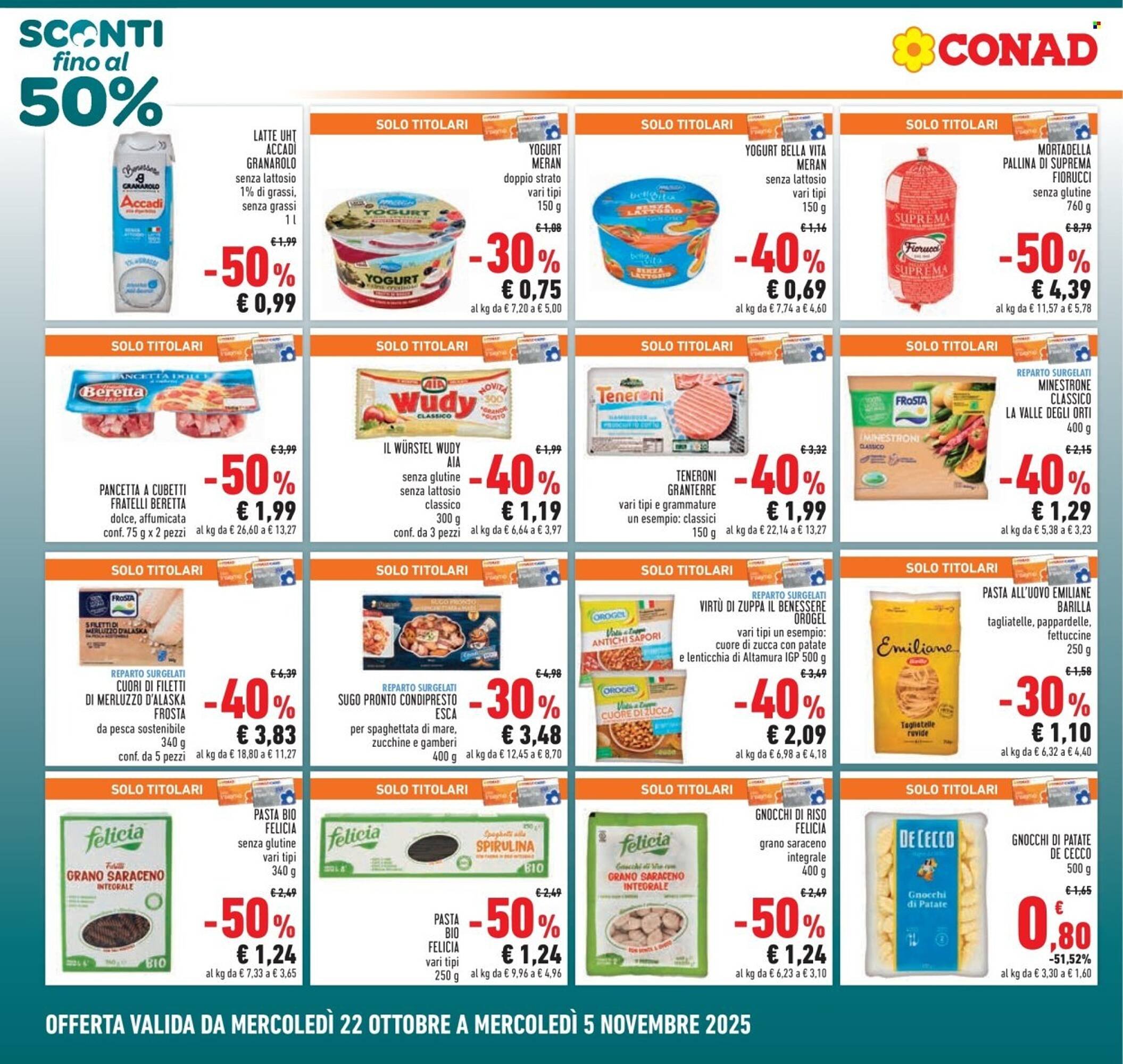 Volantino Conad (2025-10-22 - 2025-11-05)