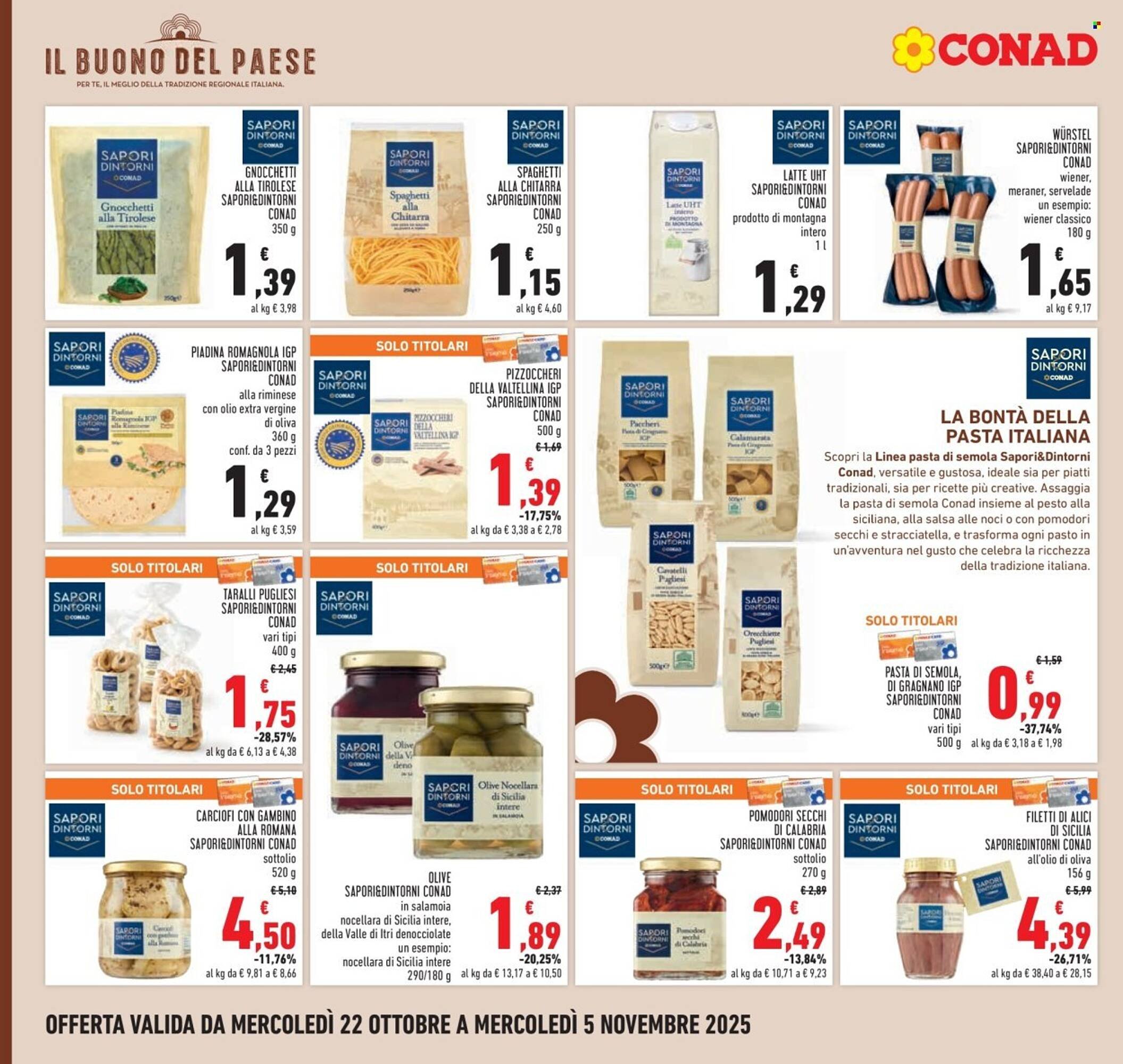 Volantino Conad (2025-10-22 - 2025-11-05)