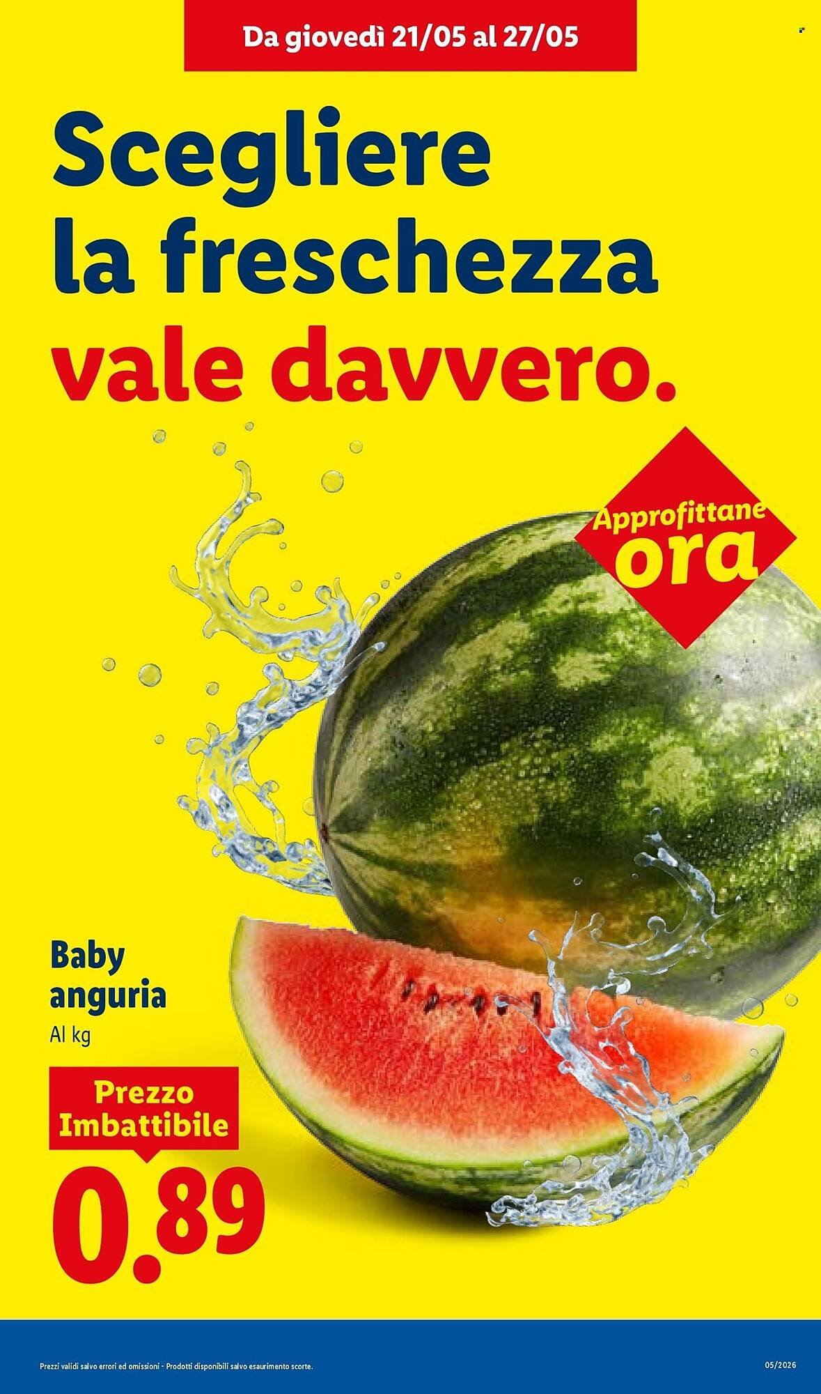 Volantino Lidl (2026-05-21 - 2026-05-27)
