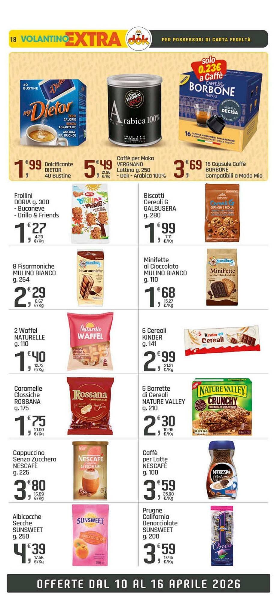 Volantino Supermercati Dok (2026-04-10 - 2026-04-16)