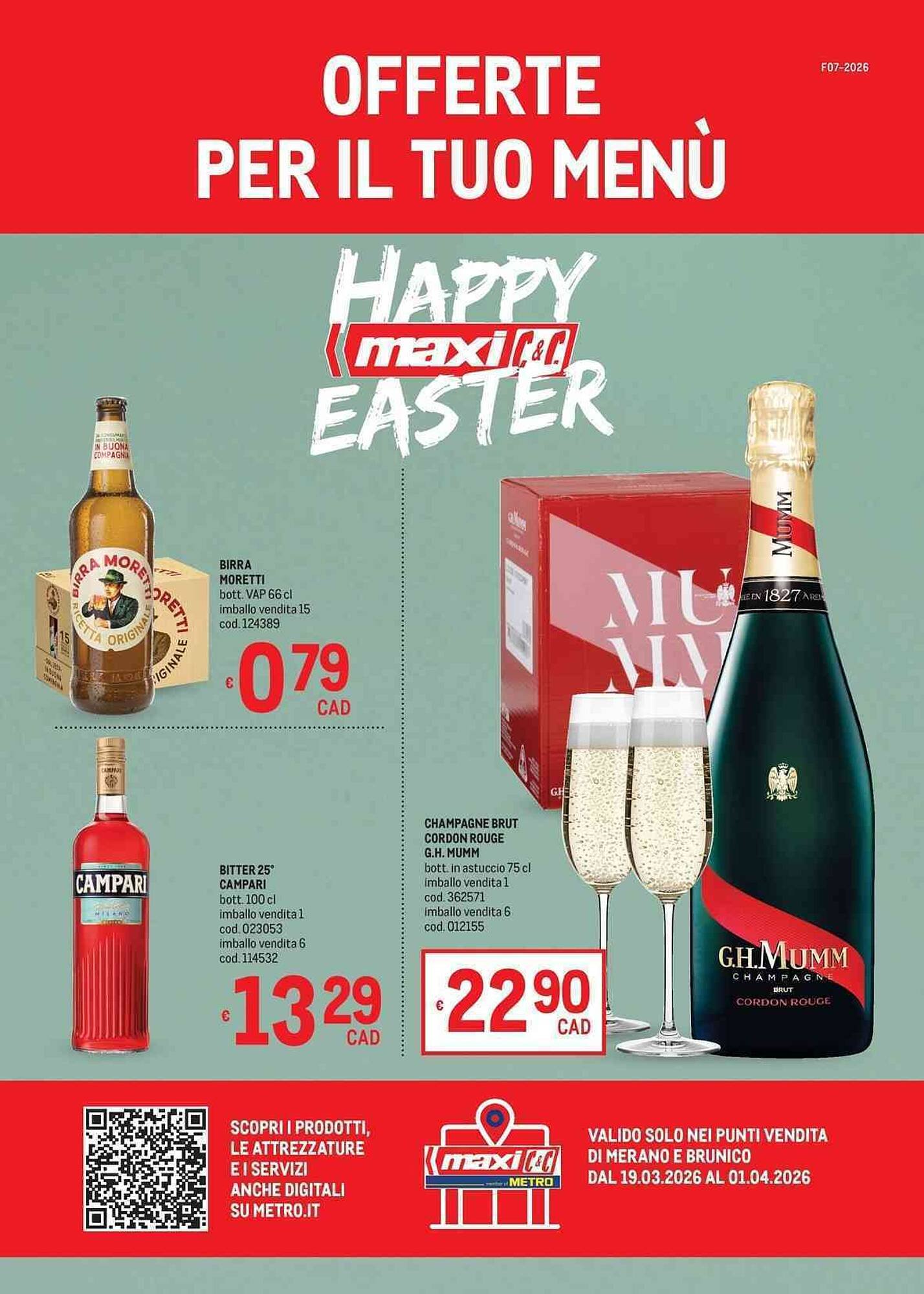 Volantino Metro (2026-03-19 - 2026-04-01)