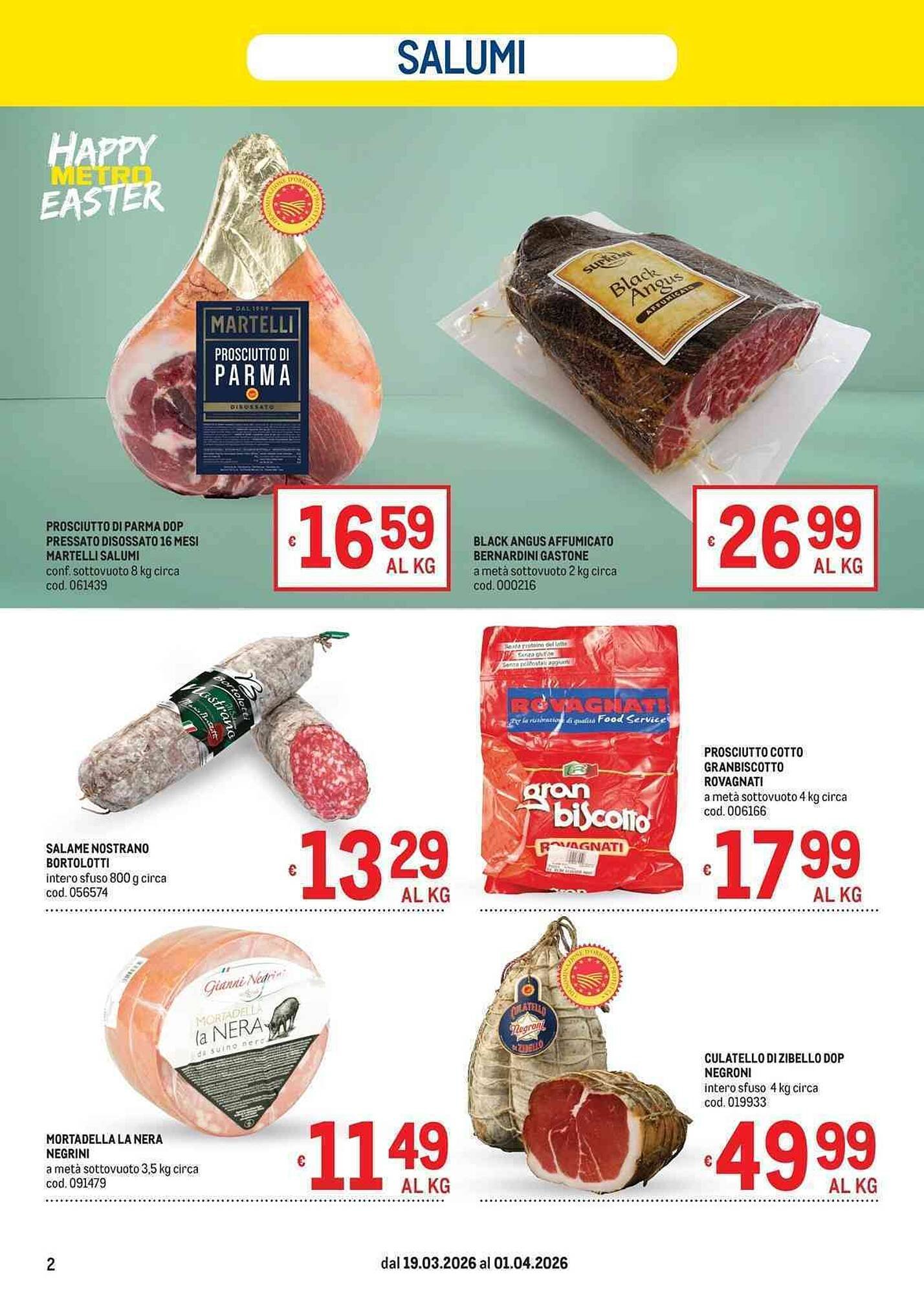 Volantino Metro (2026-03-19 - 2026-04-01)