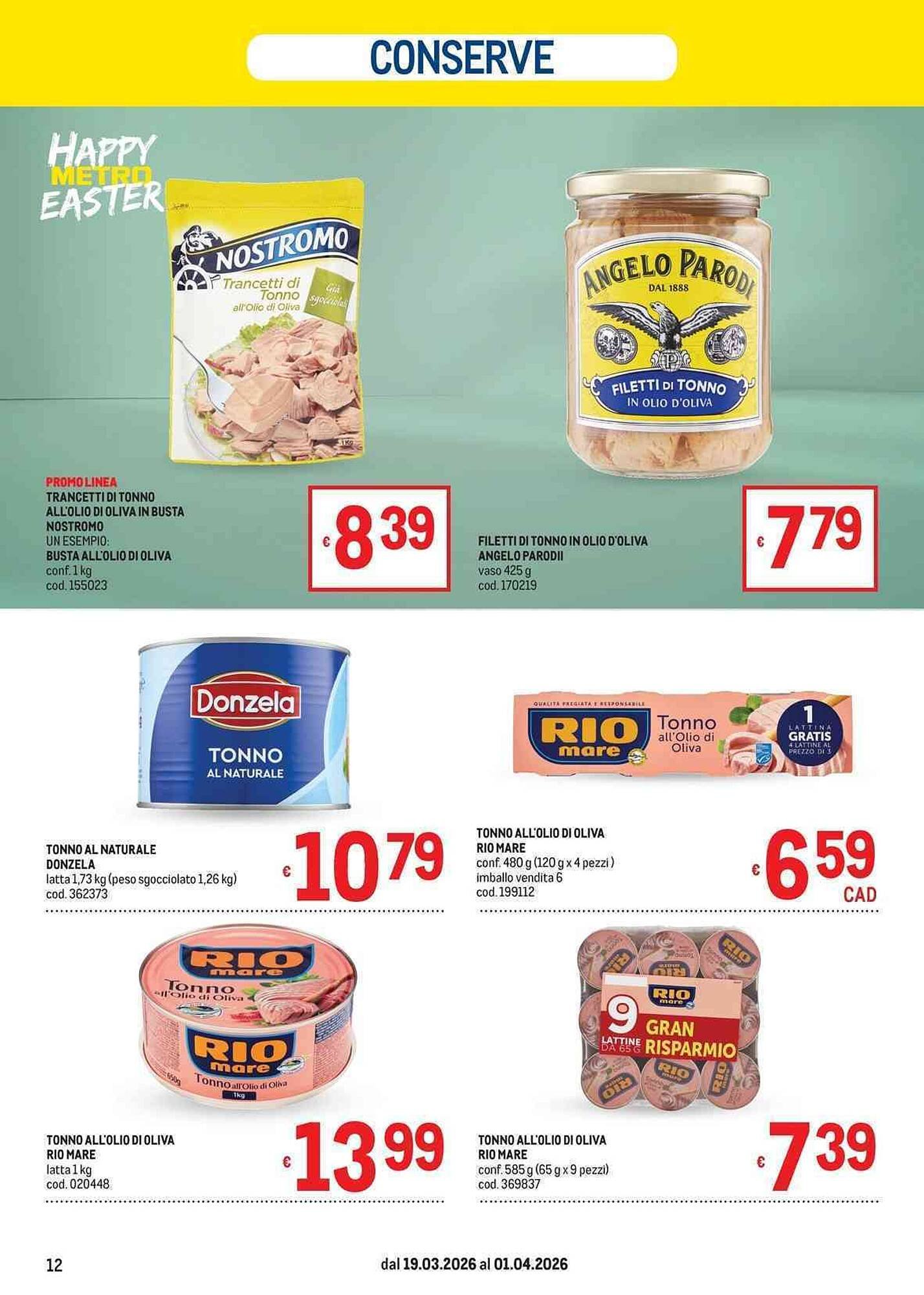 Volantino Metro (2026-03-19 - 2026-04-01)