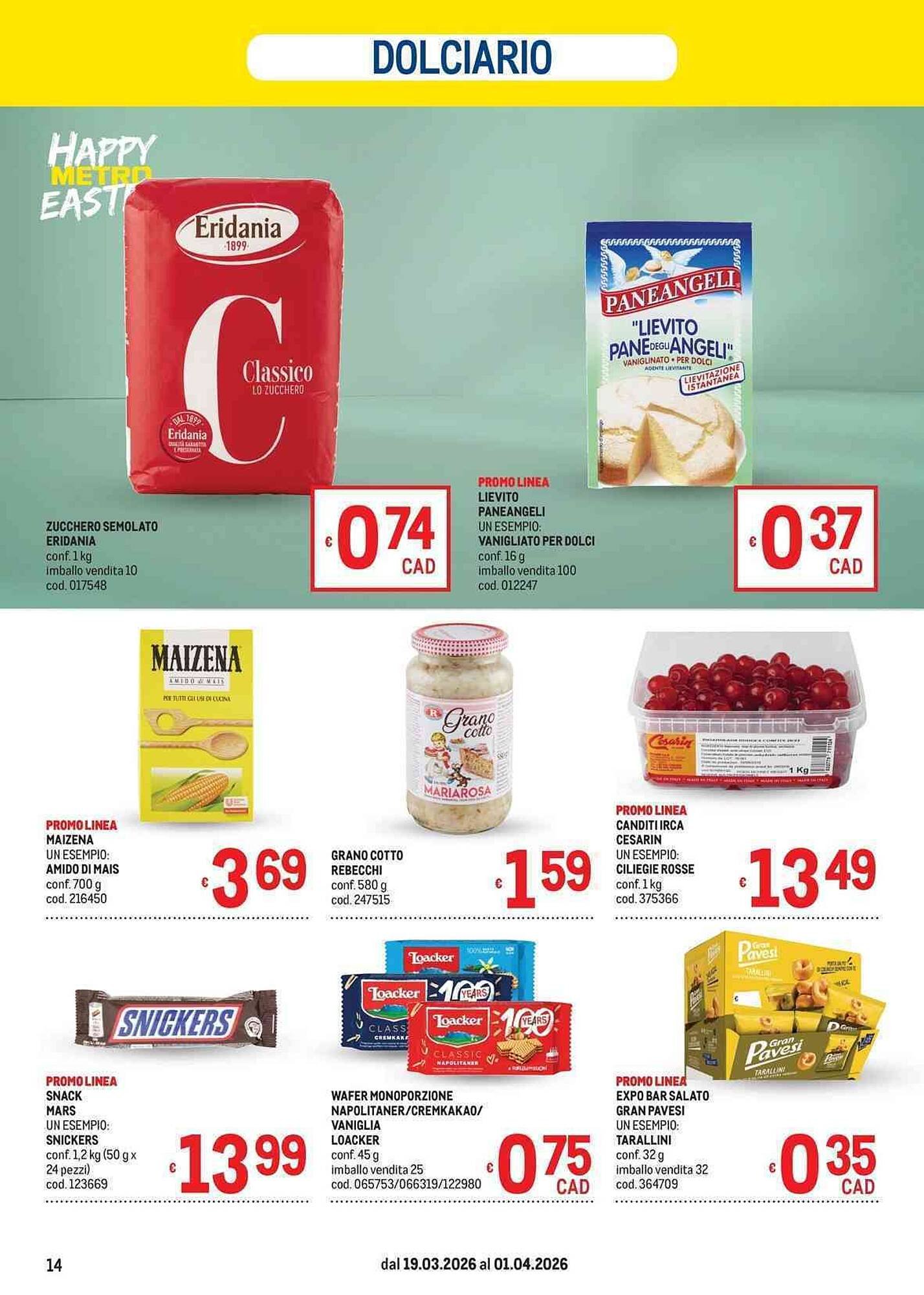 Volantino Metro (2026-03-19 - 2026-04-01)