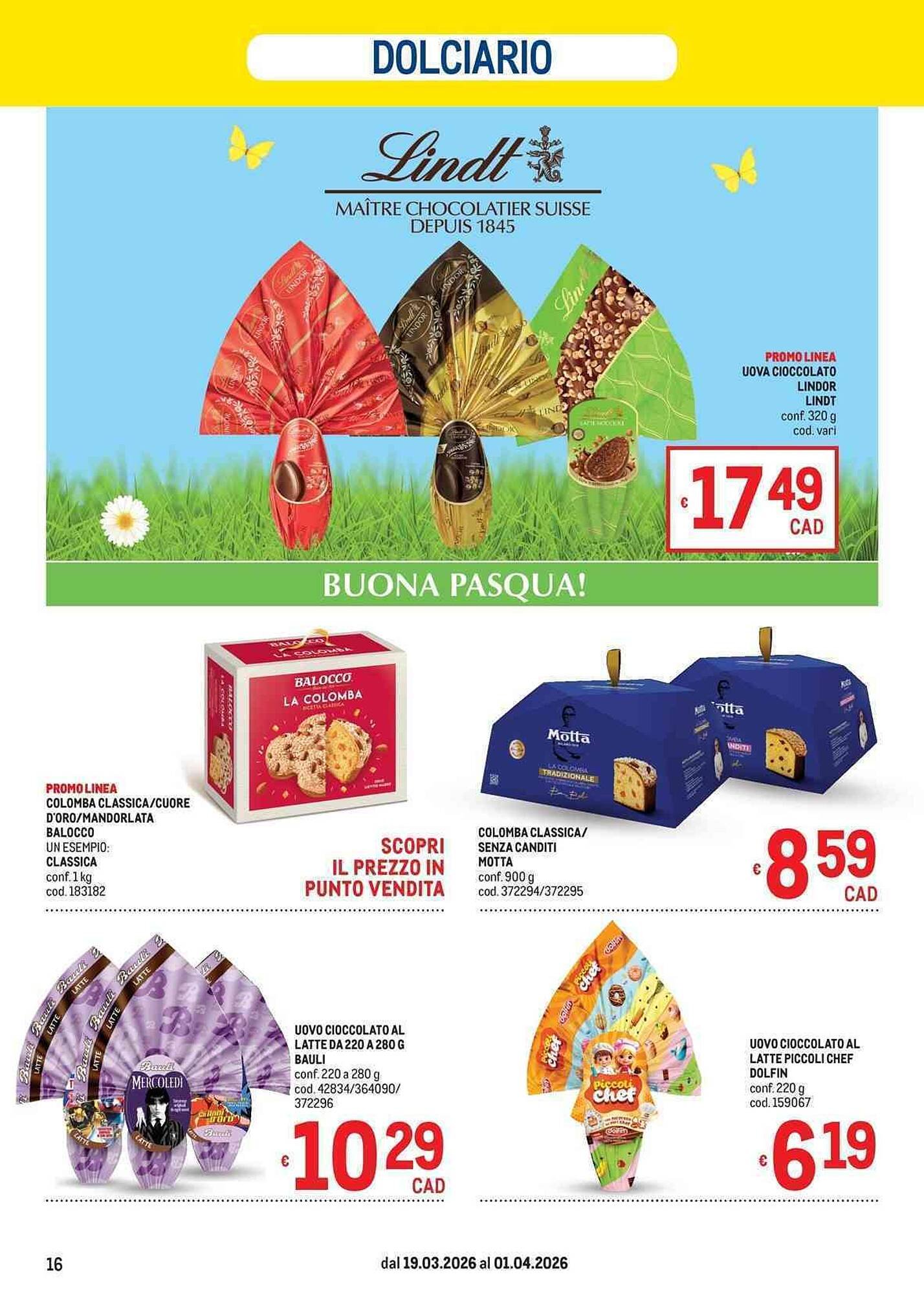 Volantino Metro (2026-03-19 - 2026-04-01)