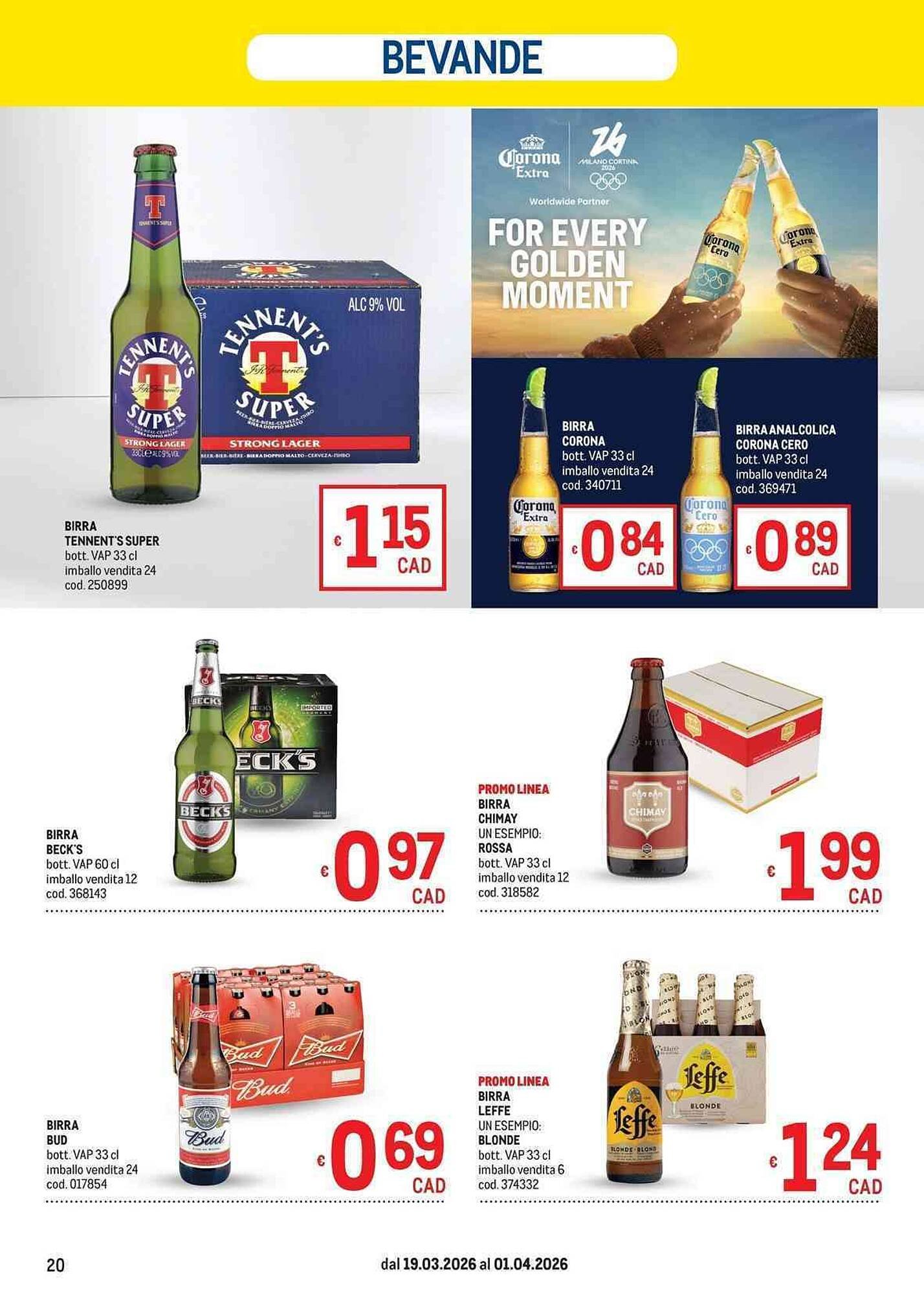 Volantino Metro (2026-03-19 - 2026-04-01)