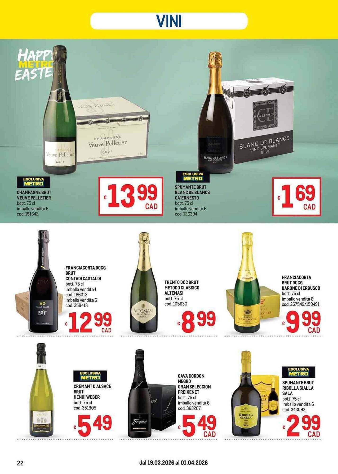 Volantino Metro (2026-03-19 - 2026-04-01)