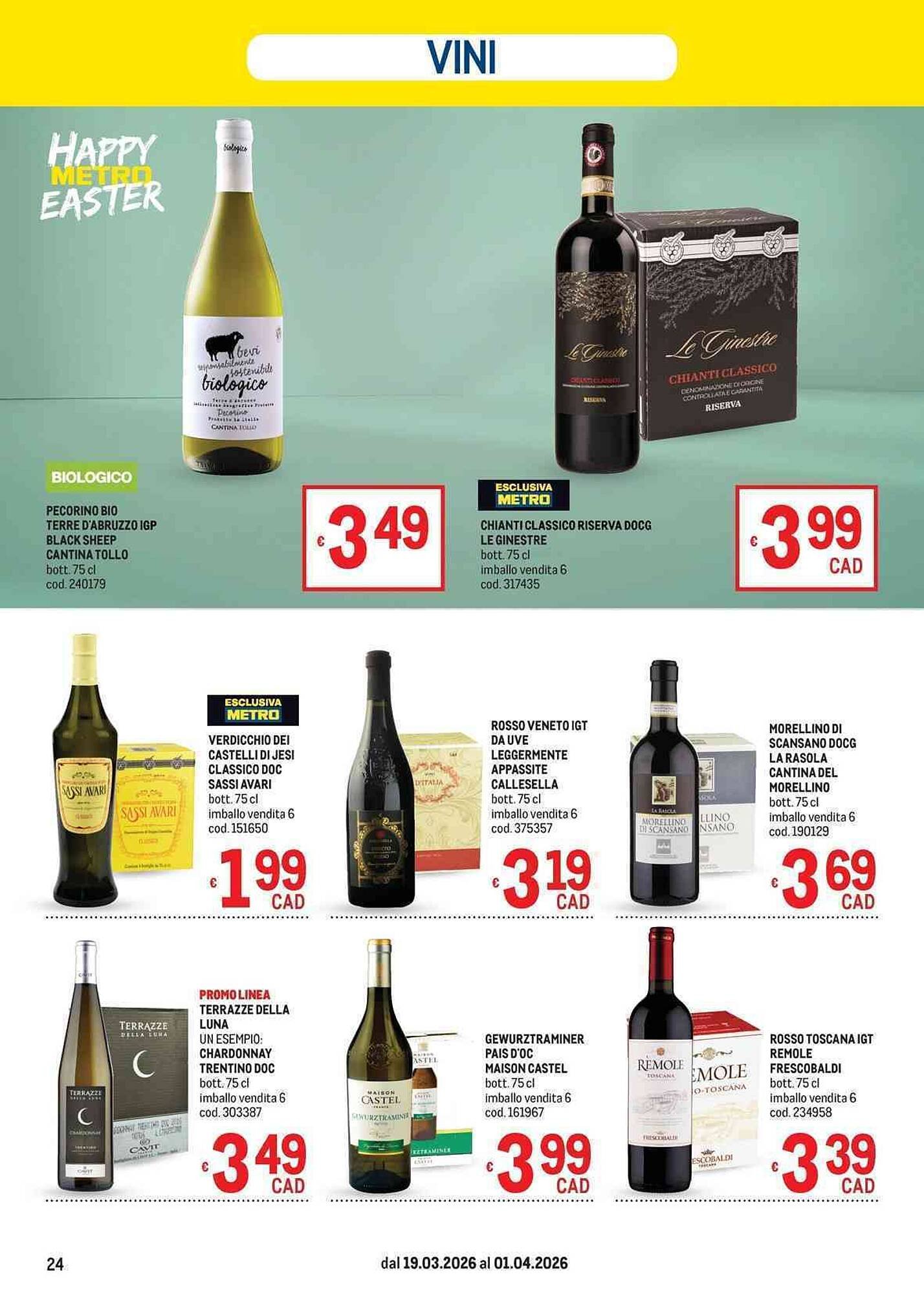 Volantino Metro (2026-03-19 - 2026-04-01)
