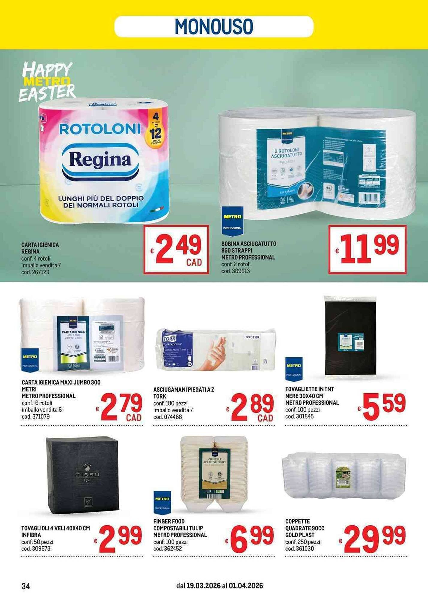 Volantino Metro (2026-03-19 - 2026-04-01)