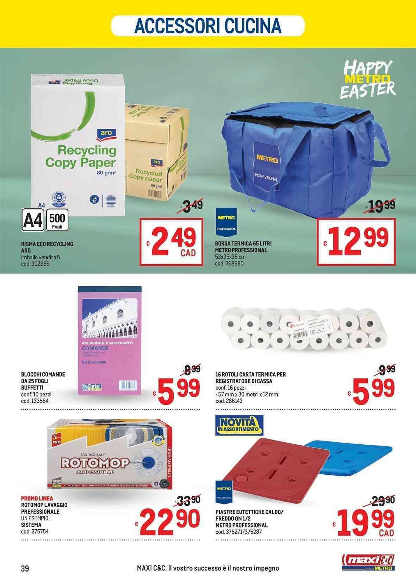 Volantino Metro (2026-03-19 - 2026-04-01)