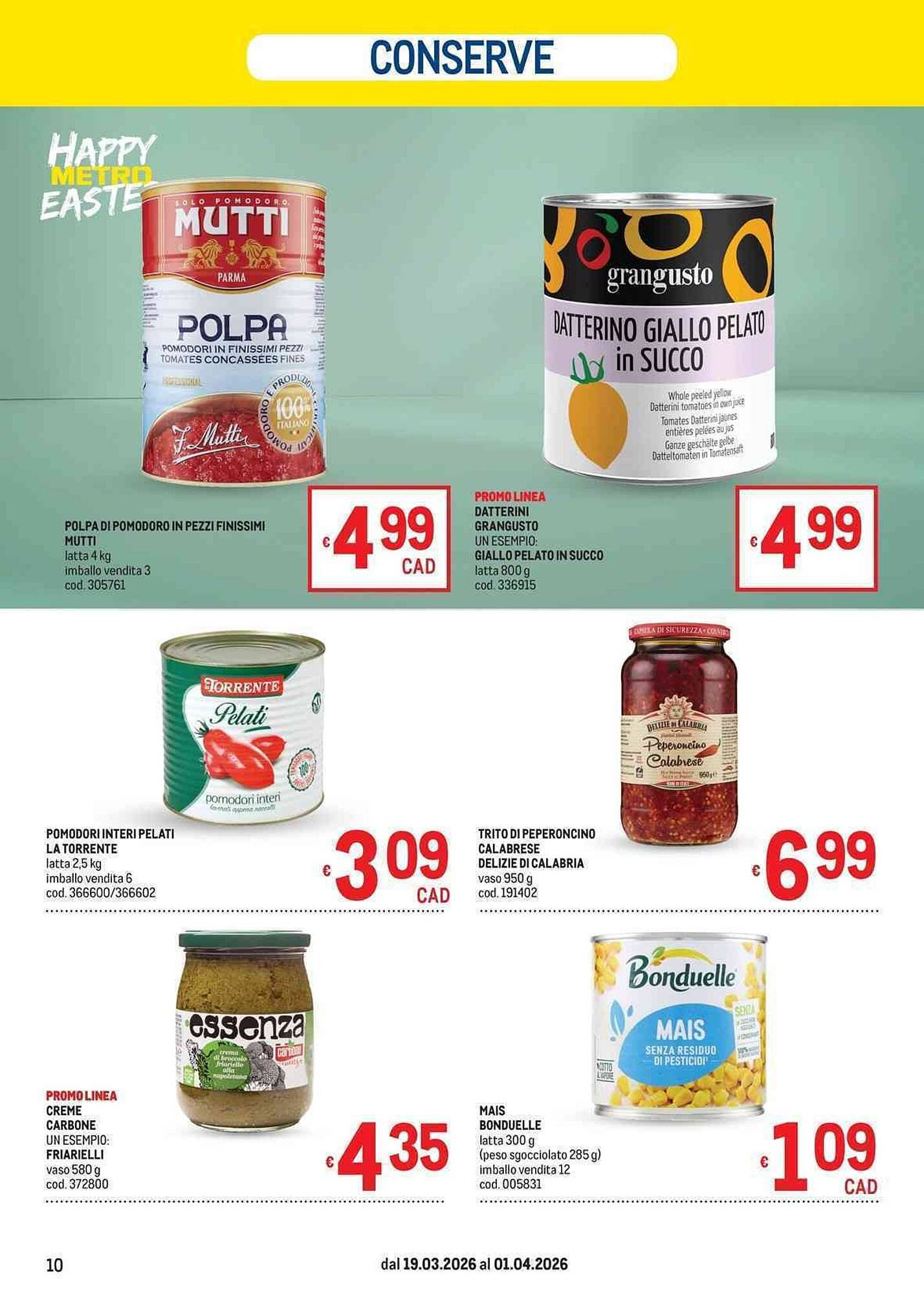 Volantino Metro (2026-03-19 - 2026-04-01)