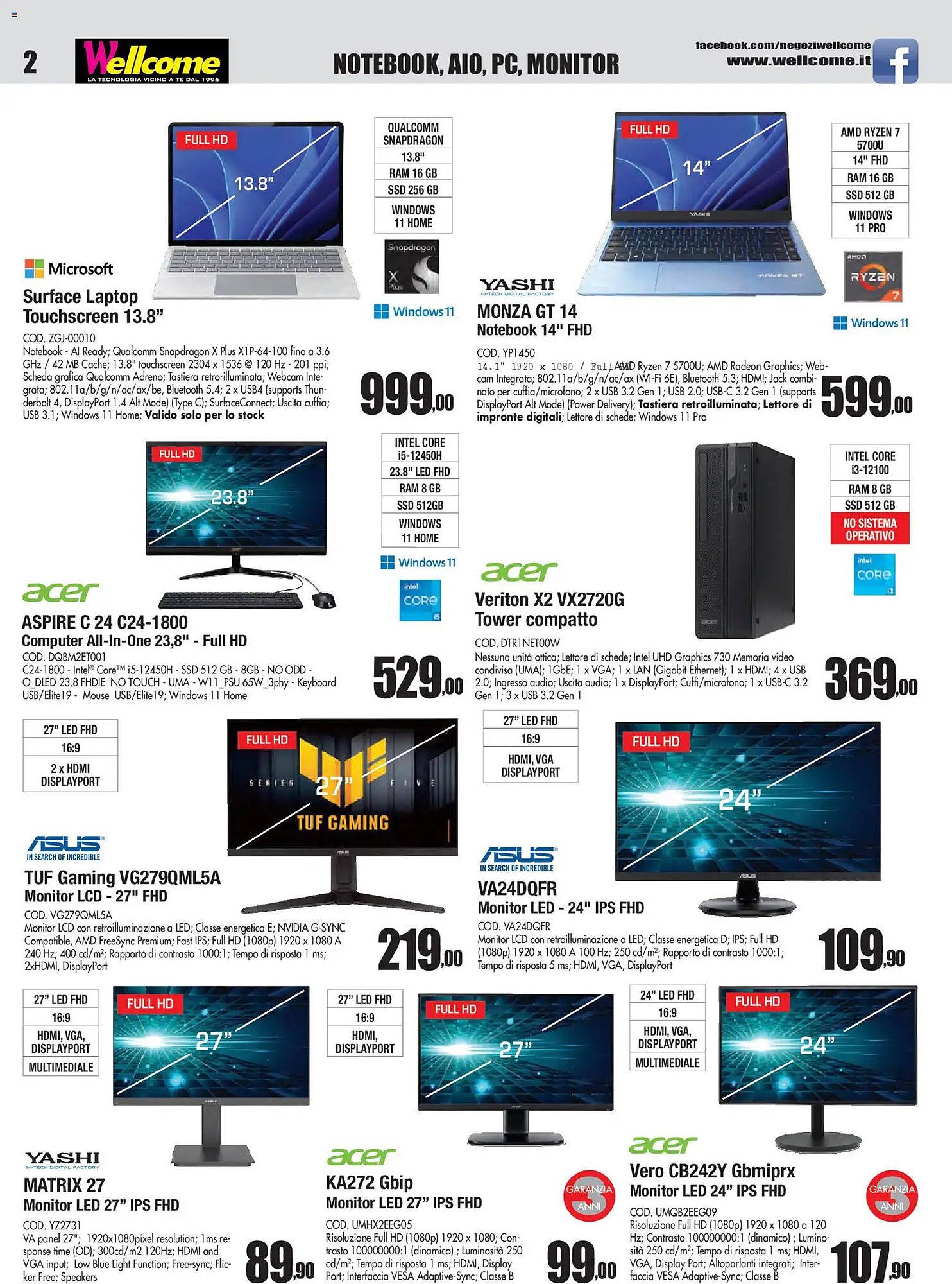 Volantino Wellcome (2025-11-06 - 2025-11-30)