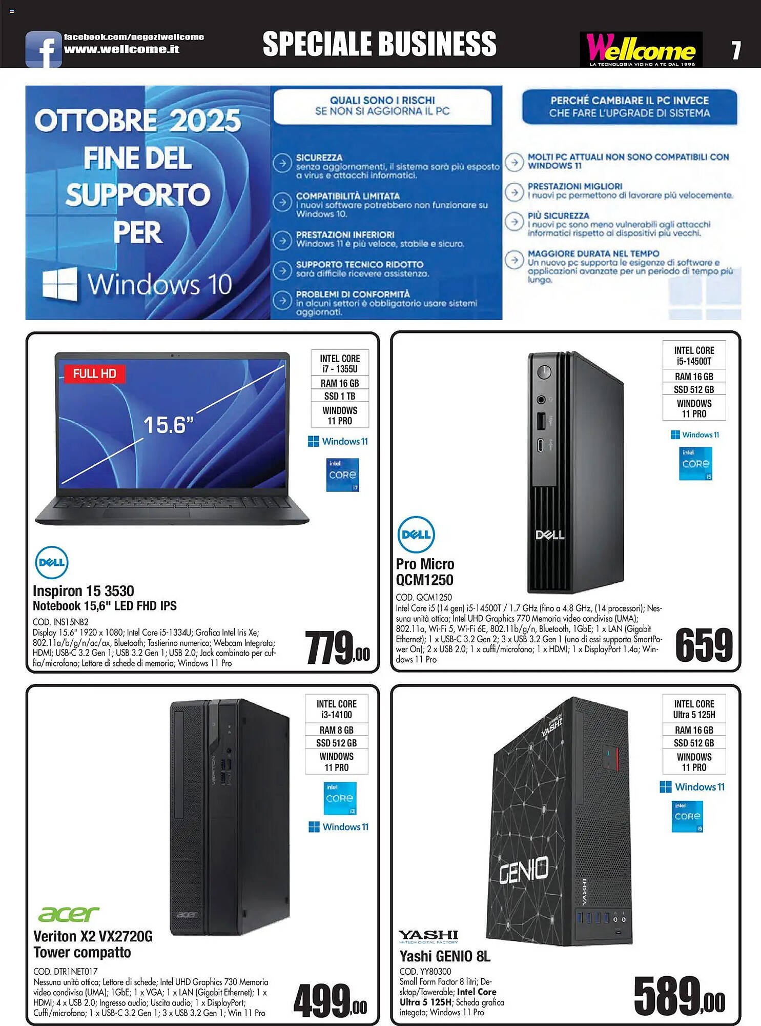 Volantino Wellcome (2025-11-06 - 2025-11-30)