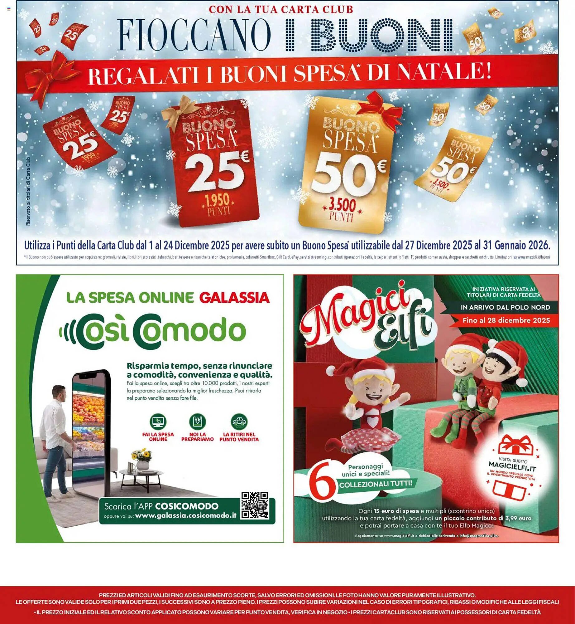 Volantino Galassia (2025-12-15 - 2025-12-28)