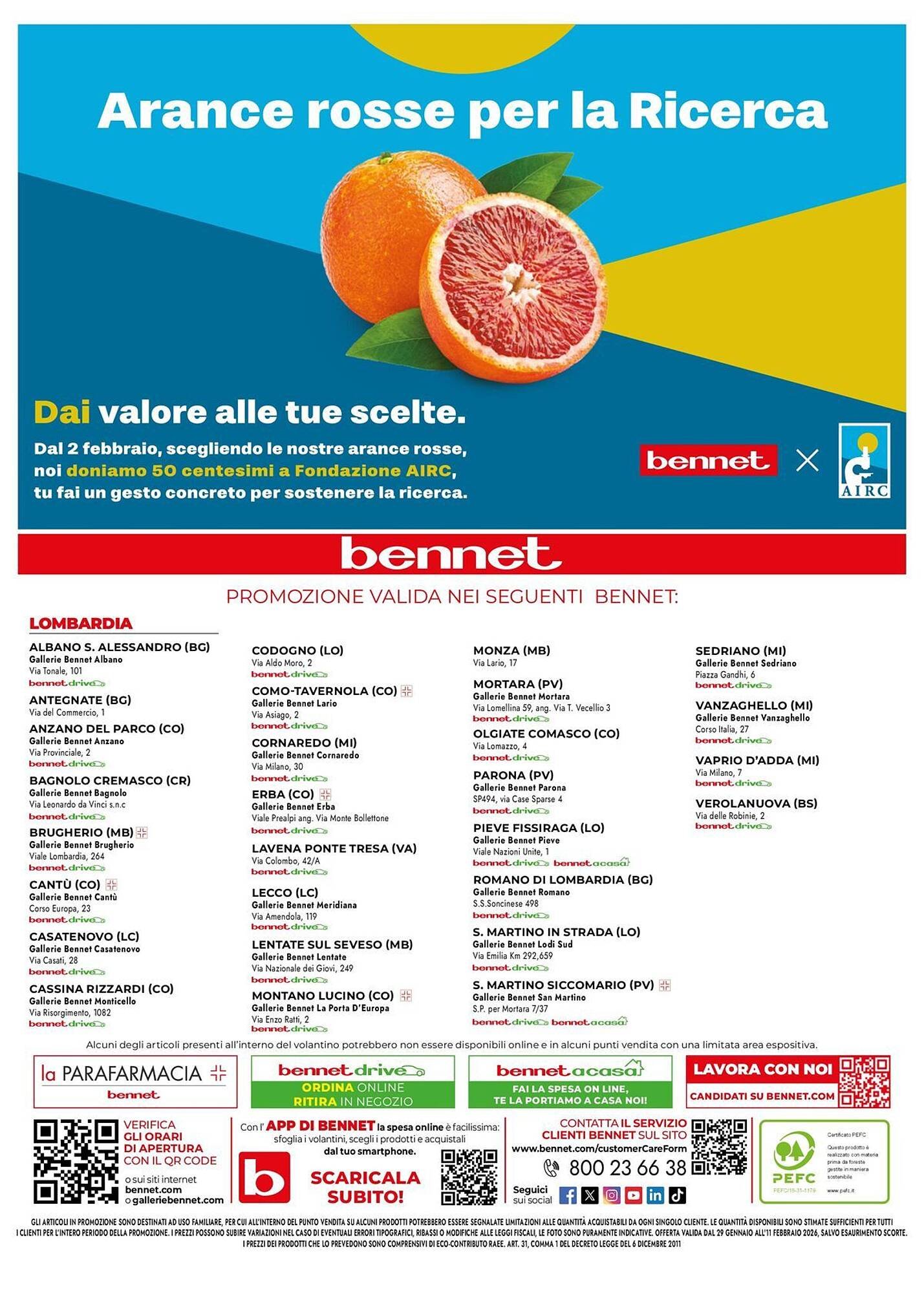 Volantino Bennet (2026-01-29 - 2026-02-11)