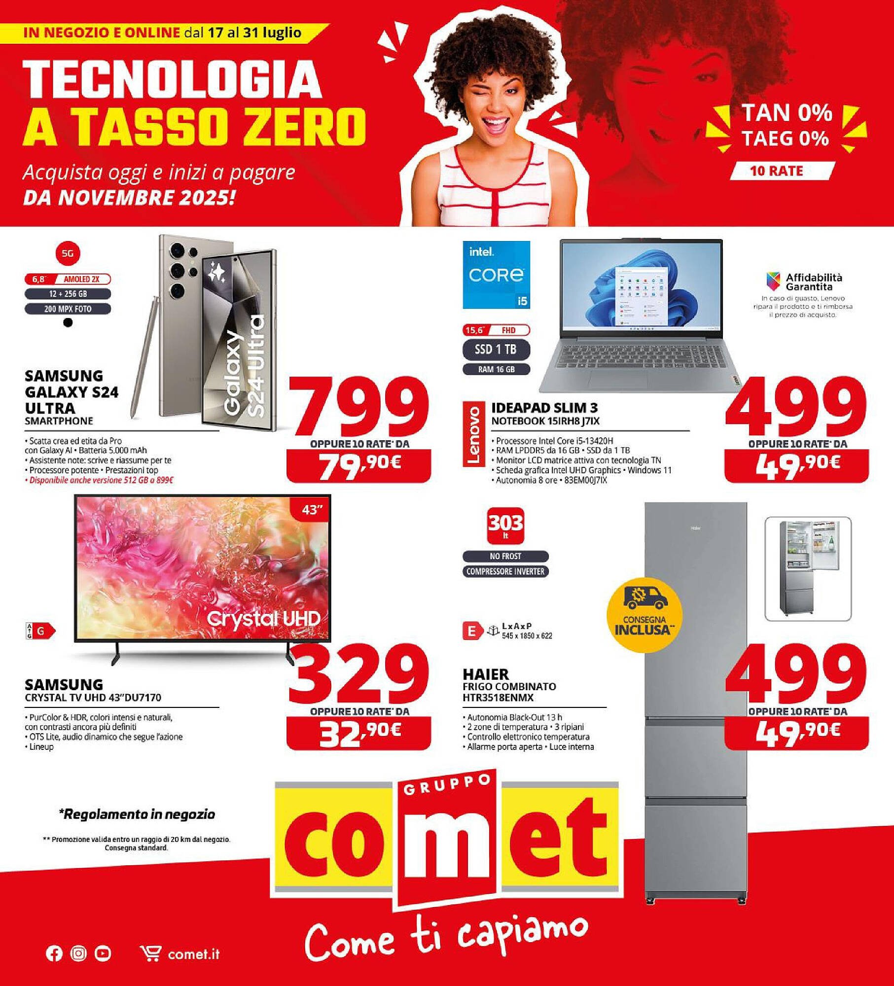 Volantino Comet (2025-07-16 - 2025-07-31)