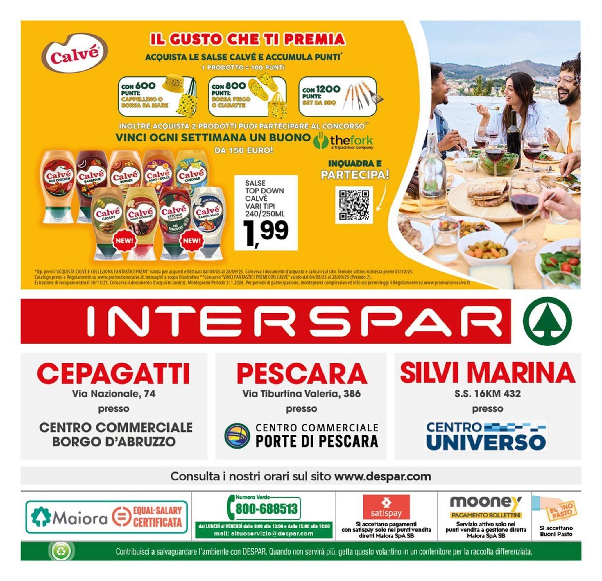 Volantino Interspar (2025-09-01 - 2025-09-06)