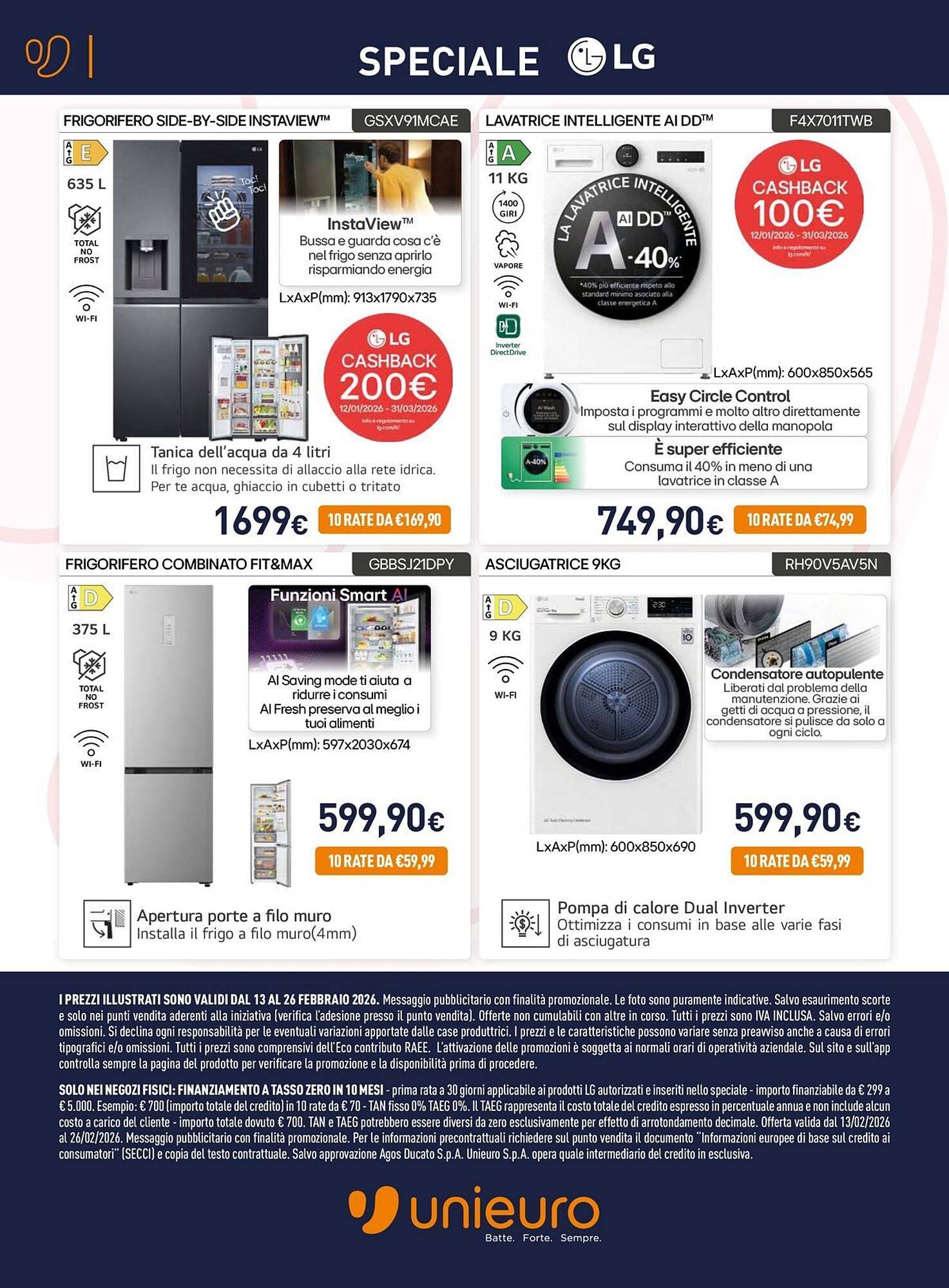 Volantino Unieuro (2026-02-13 - 2026-02-26)