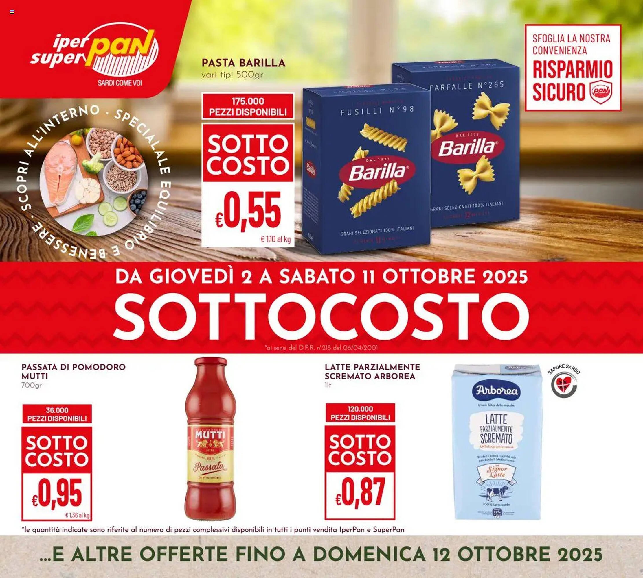 Volantino Pan (2025-10-02 - 2025-10-12)