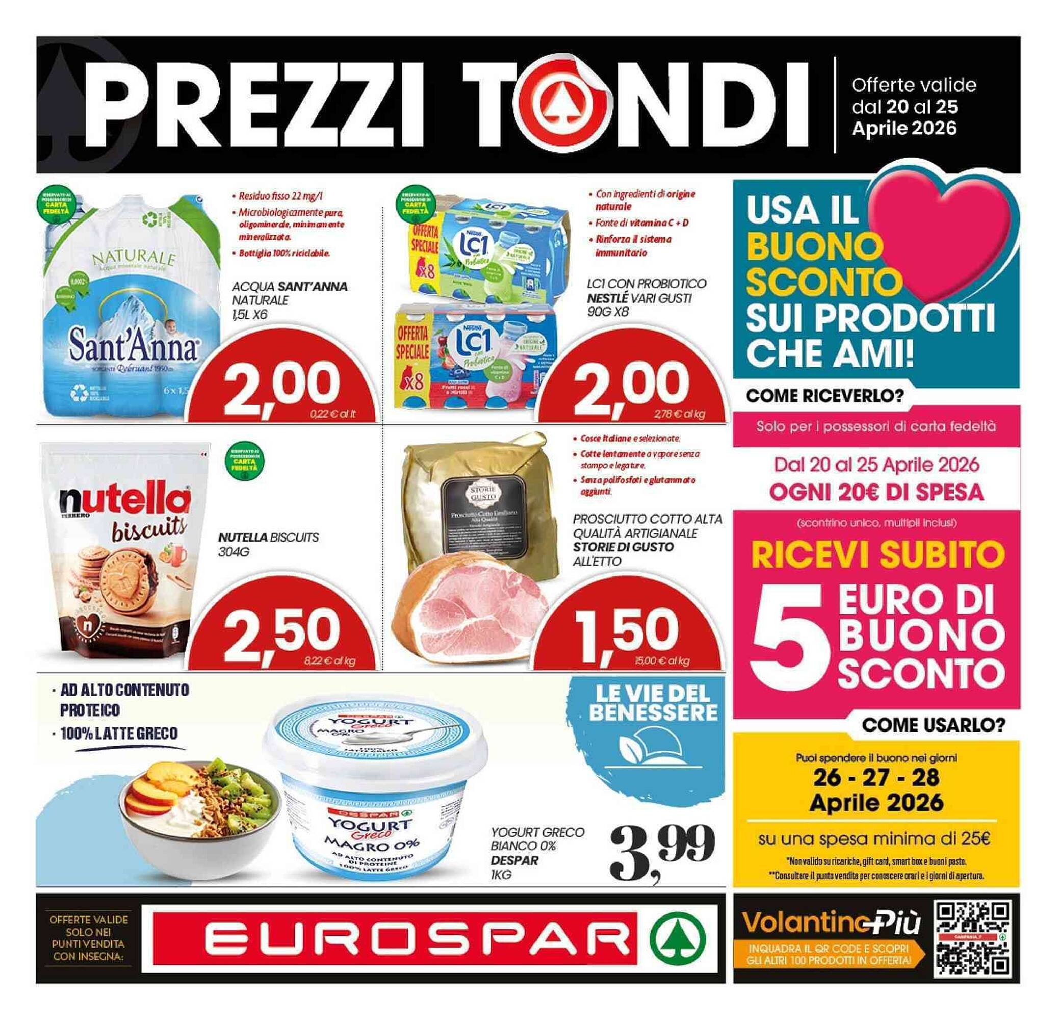 Volantino Eurospar (2026-04-20 - 2026-04-25)