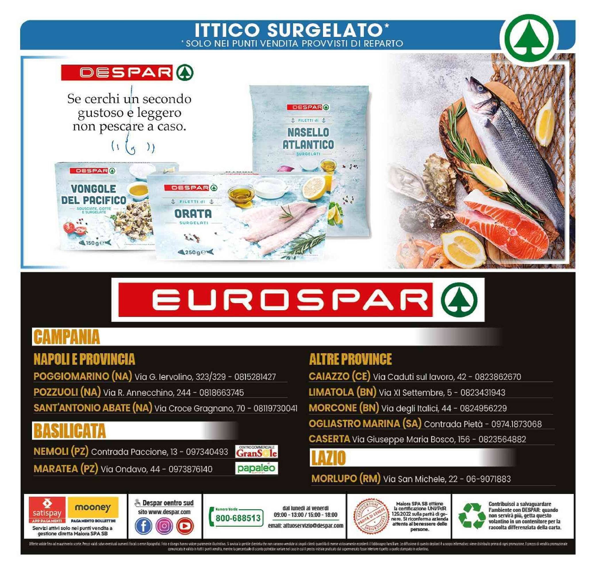 Volantino Eurospar (2026-04-20 - 2026-04-25)