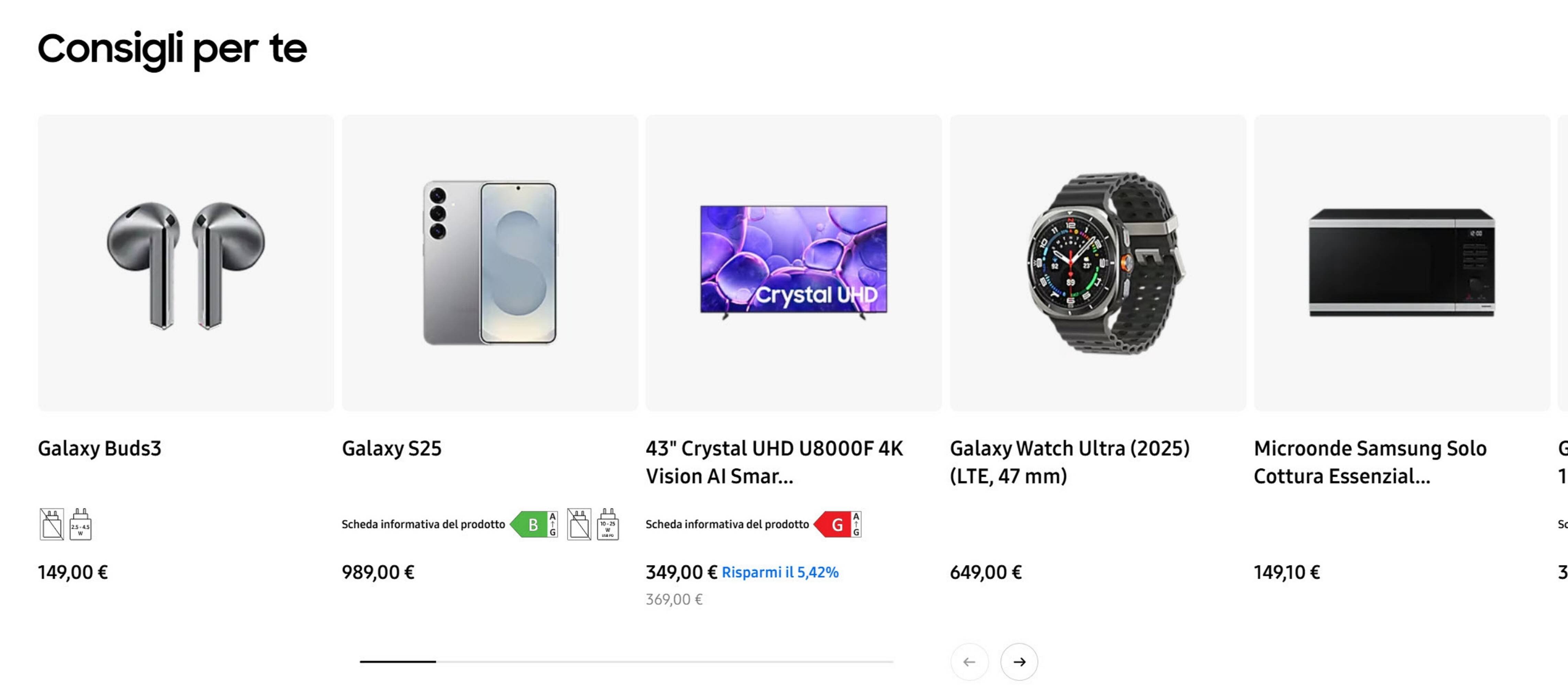 Volantino Samsung (2025-10-31 - 2025-11-16)